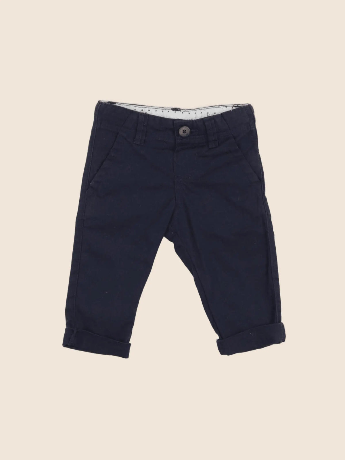 Boutchou - pantalon bleu - 6 mois