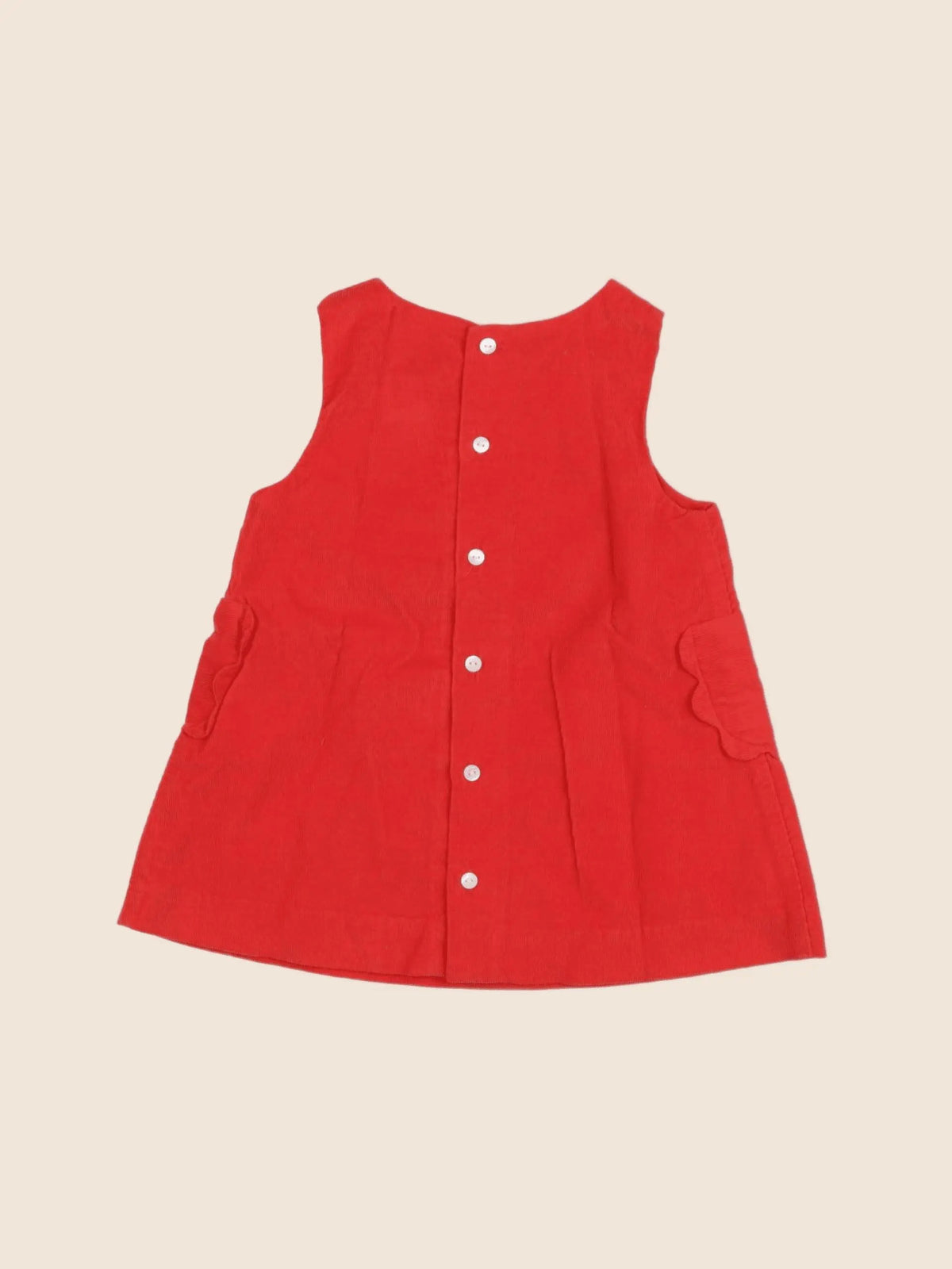Jacadi - robe rouge - 12 mois