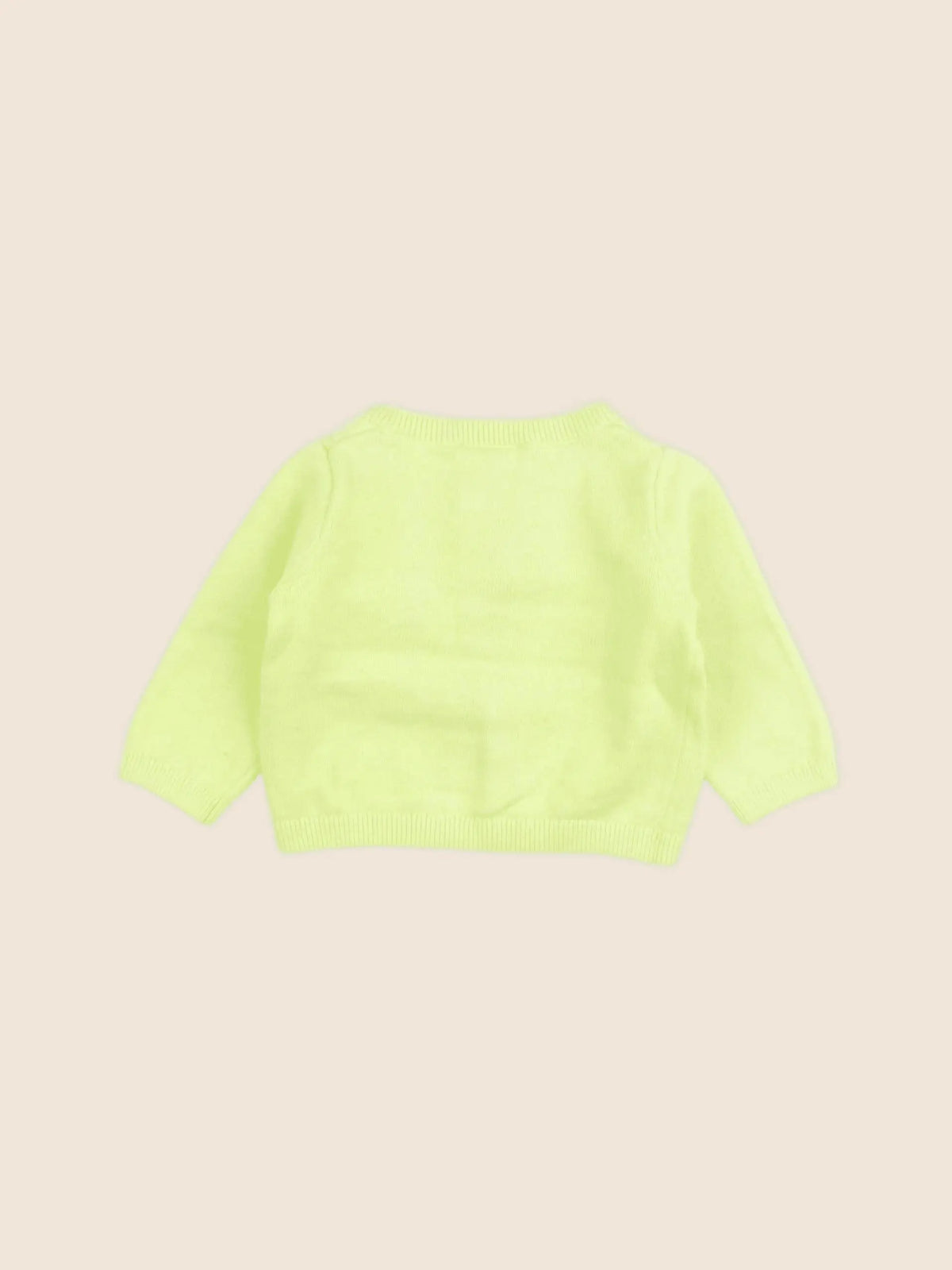 Jacadi - gilet jaune fluo - 6 mois