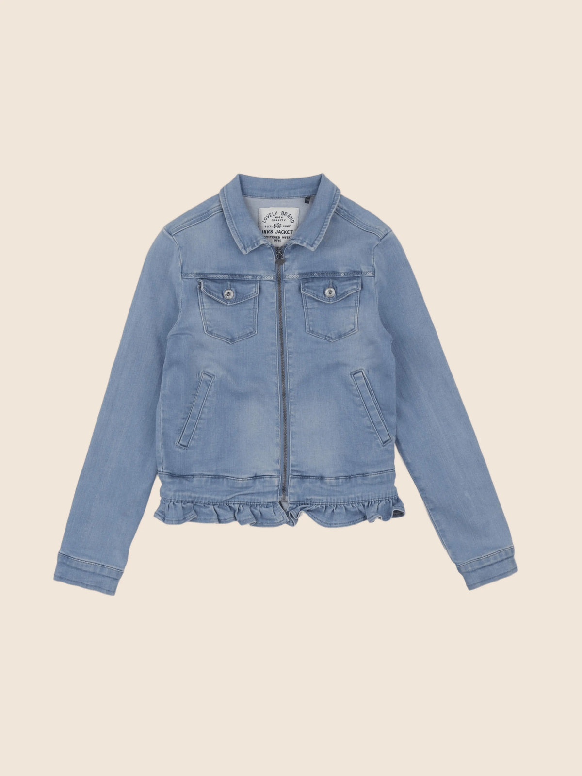 IKKS - veste bleu - 10 ans