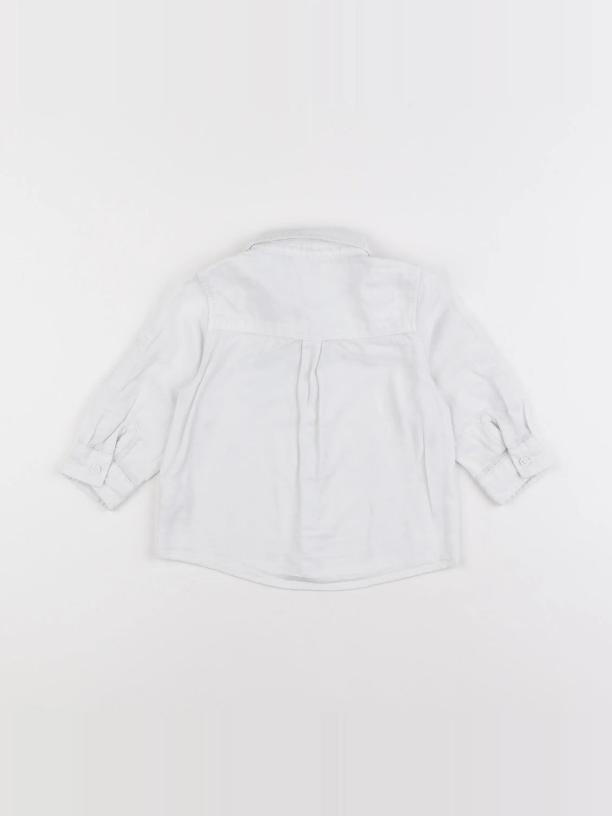 Tape à l'oeil - chemise blanc - 12 mois