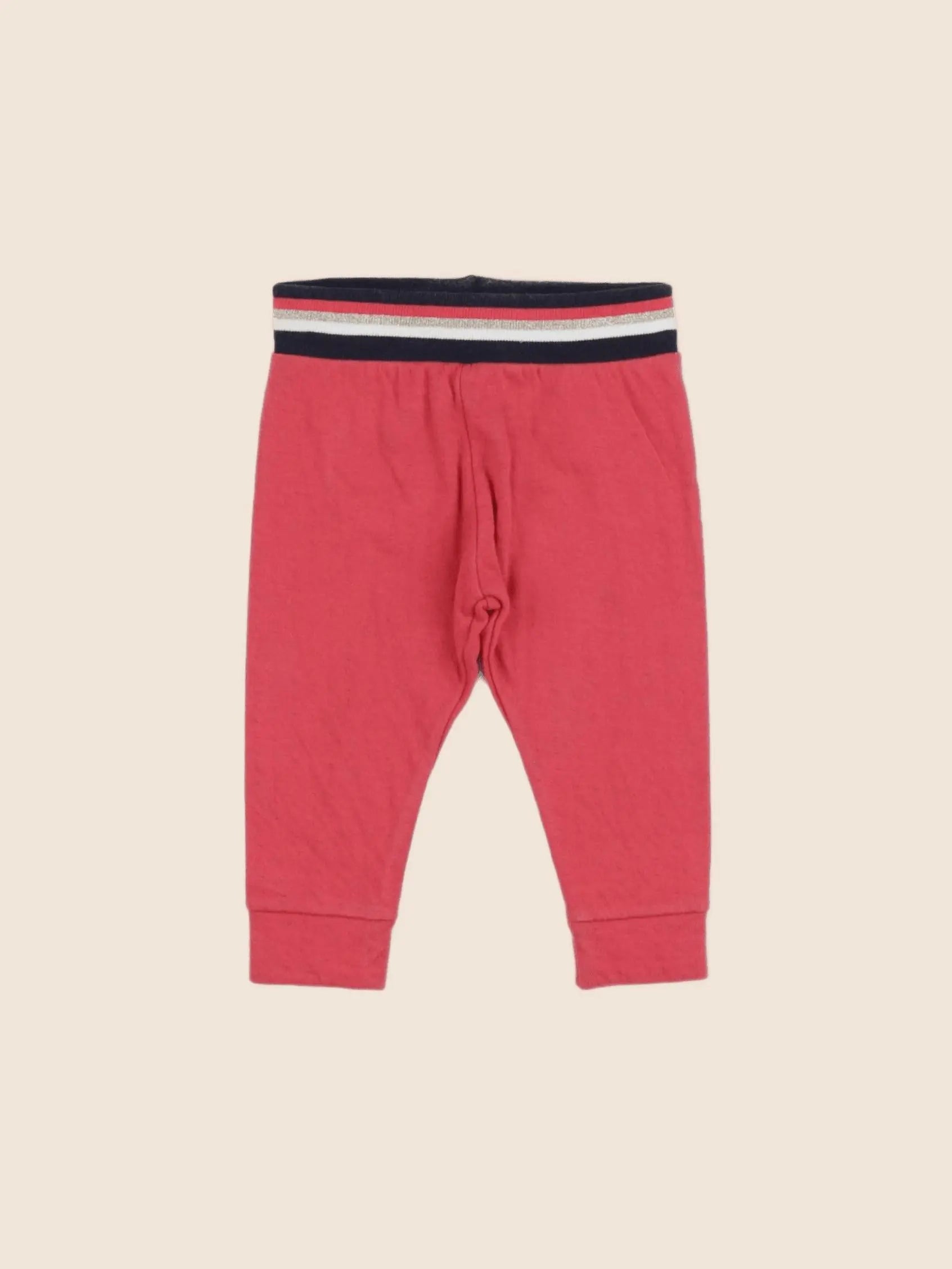 Petit Bateau - legging rose - 6 mois
