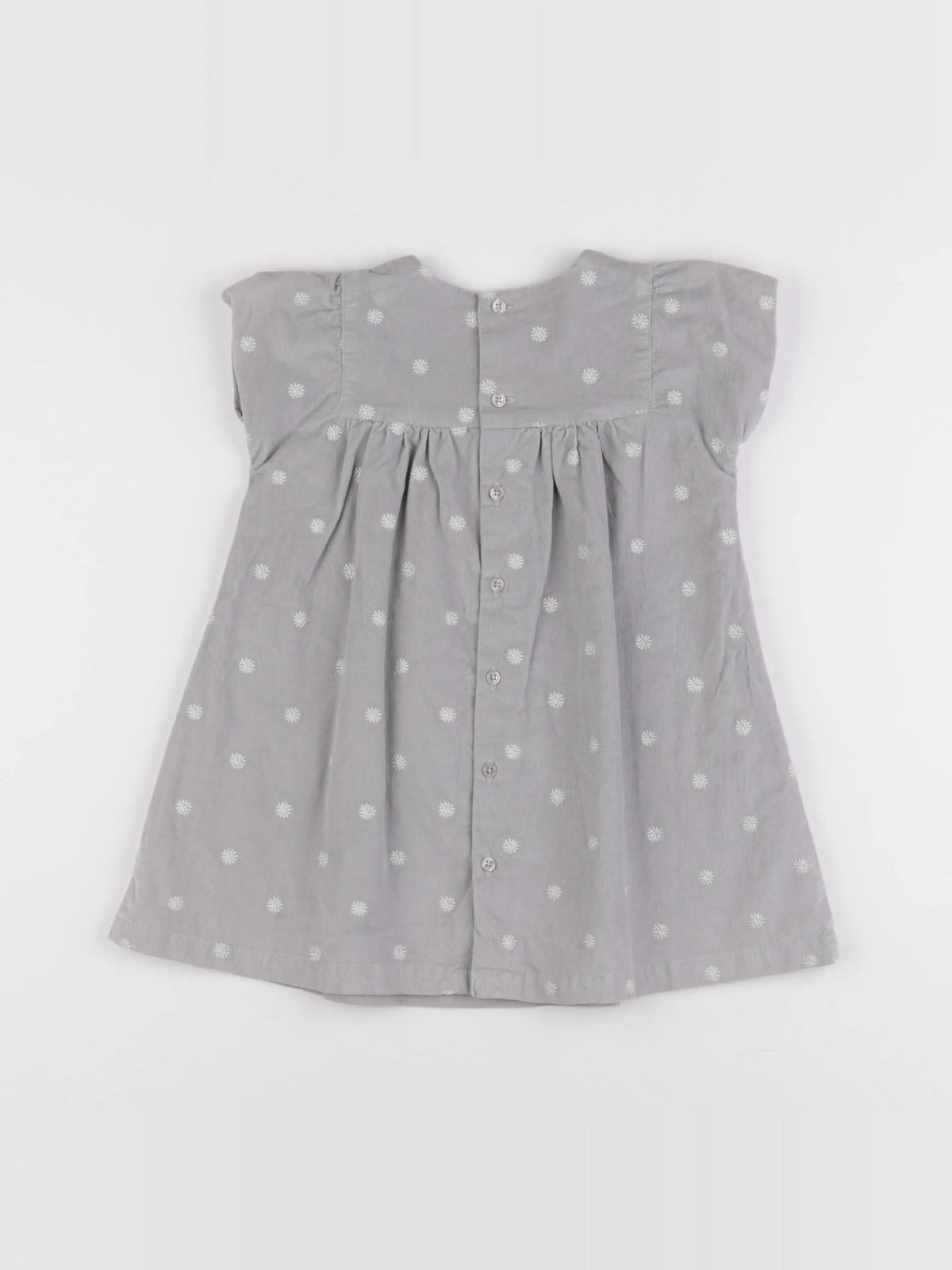 Boutchou - robe gris - 12 mois