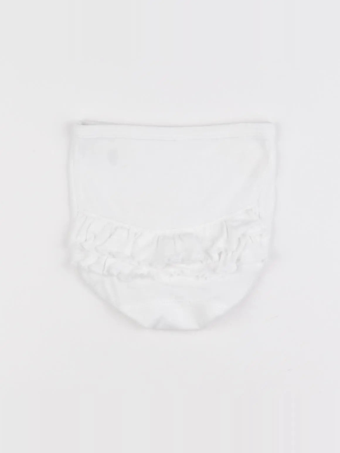 Petit Bateau - bloomer blanc - 3 mois