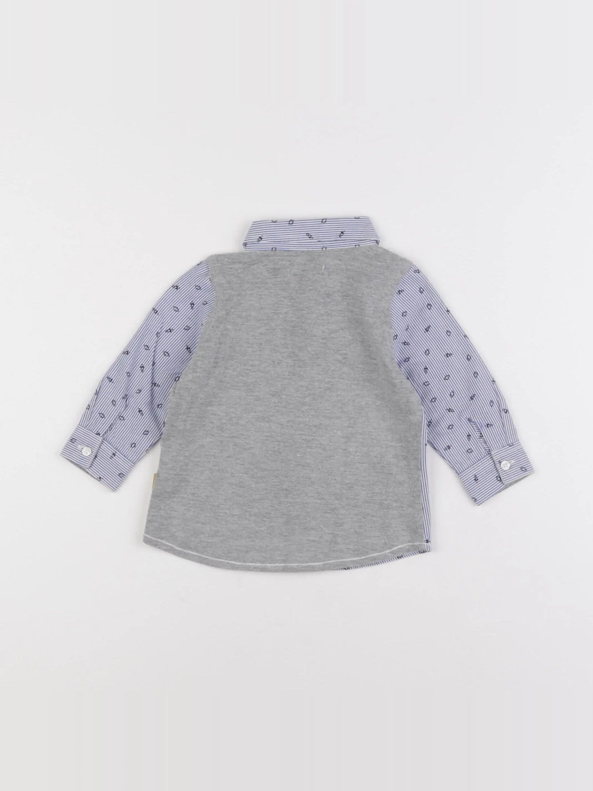IKKS - chemise bleu - 6 mois