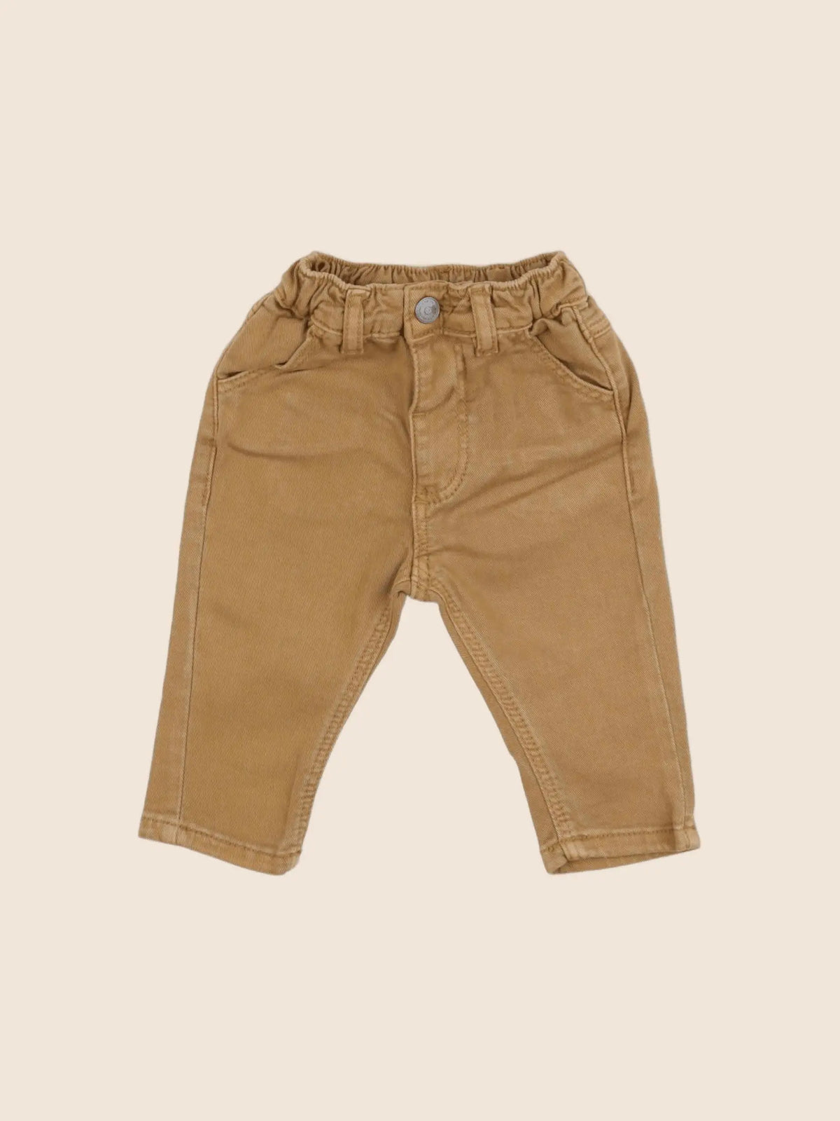 Tape à l'oeil - pantalon jaune - 3 mois