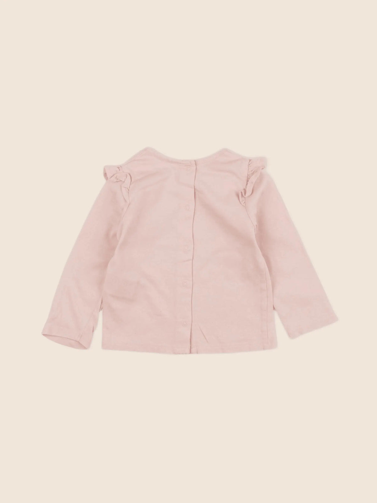 Vertbaudet - tee-shirt rose - 9 mois