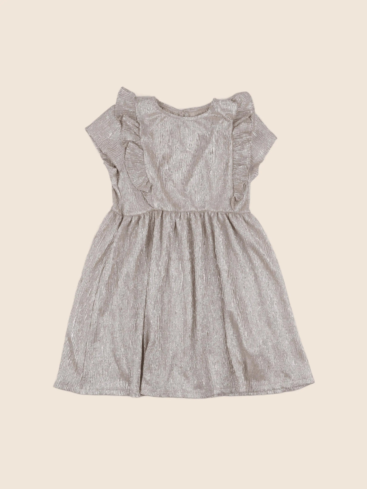 Vertbaudet - robe or - 2 ans