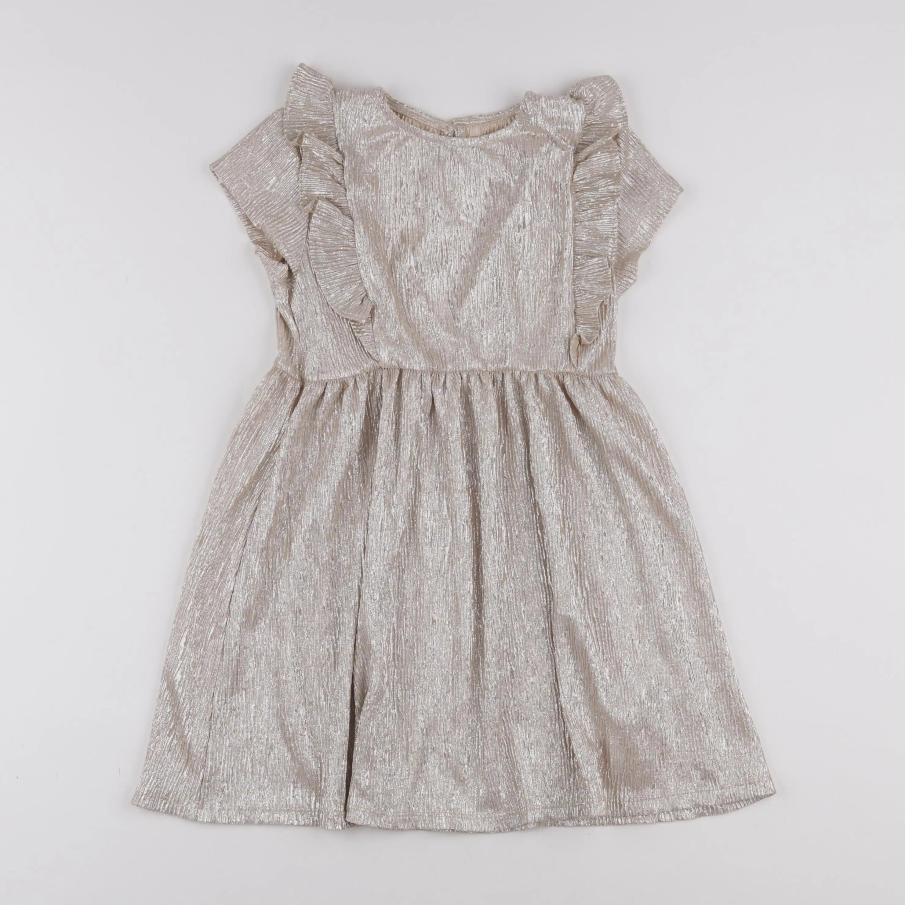 Vertbaudet - robe or - 2 ans