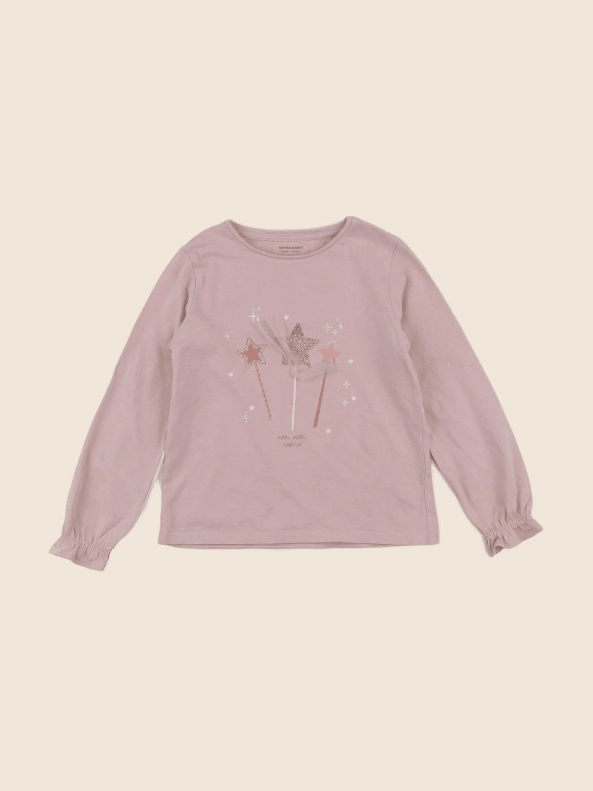 Vertbaudet - tee-shirt rose - 2 ans
