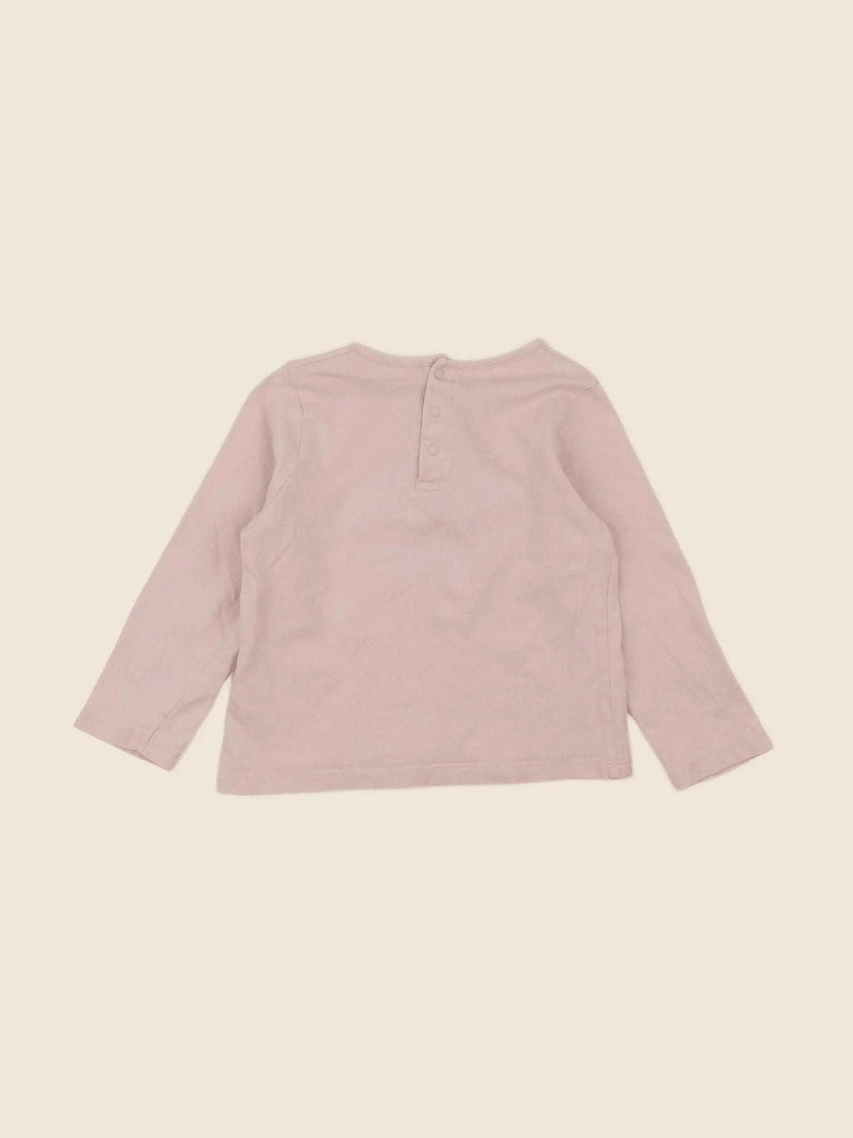 Vertbaudet - tee-shirt rose - 2 ans