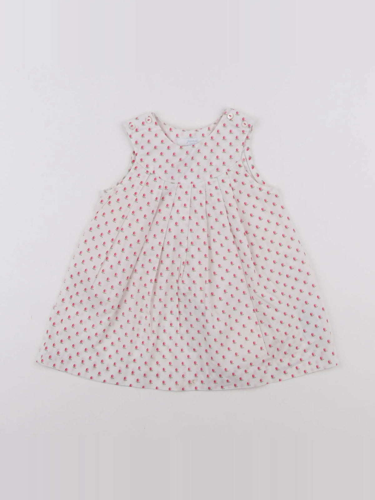 Jacadi - robe blanc - 12 mois