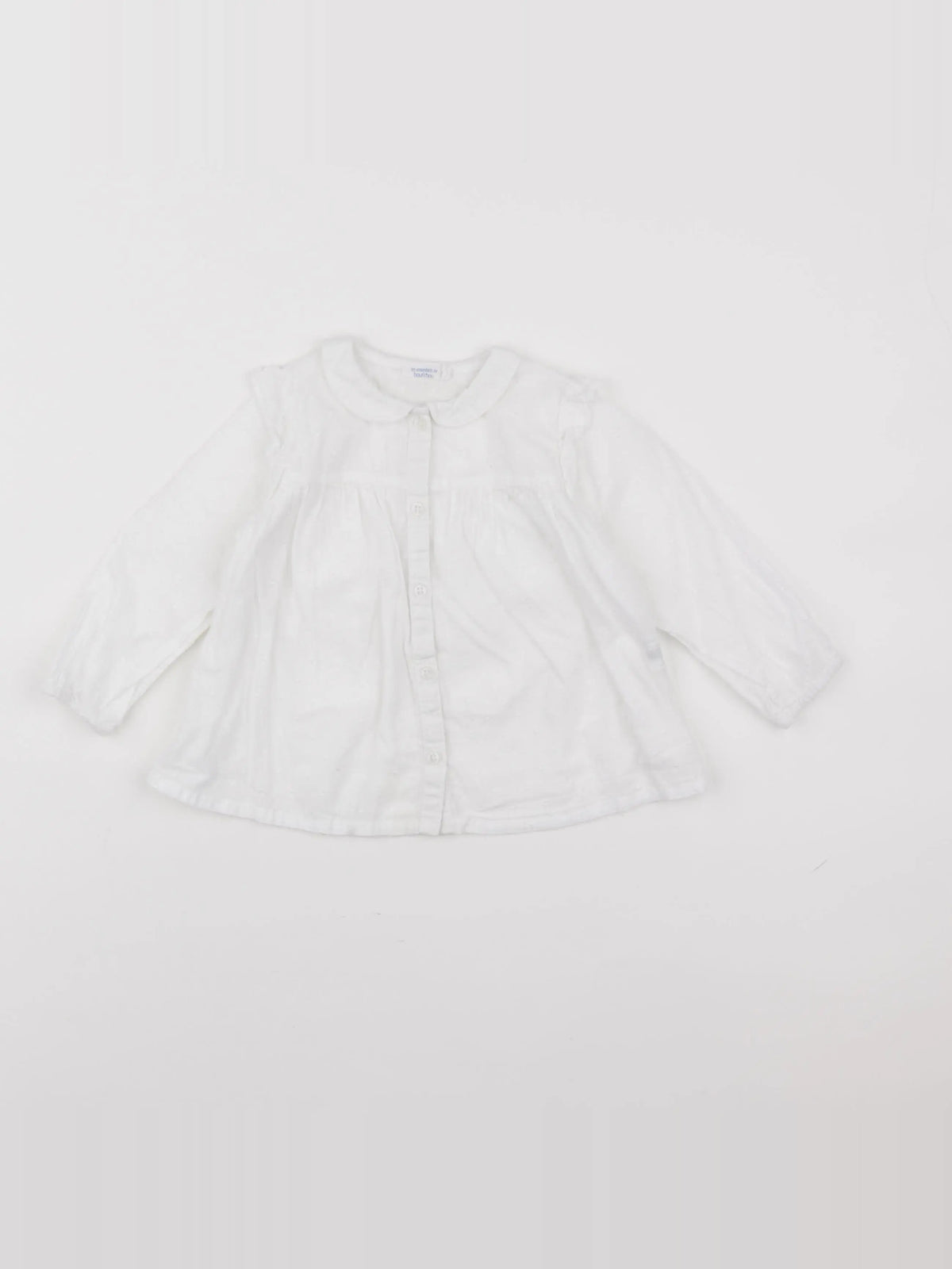 Boutchou - blouse blanc - 18 mois