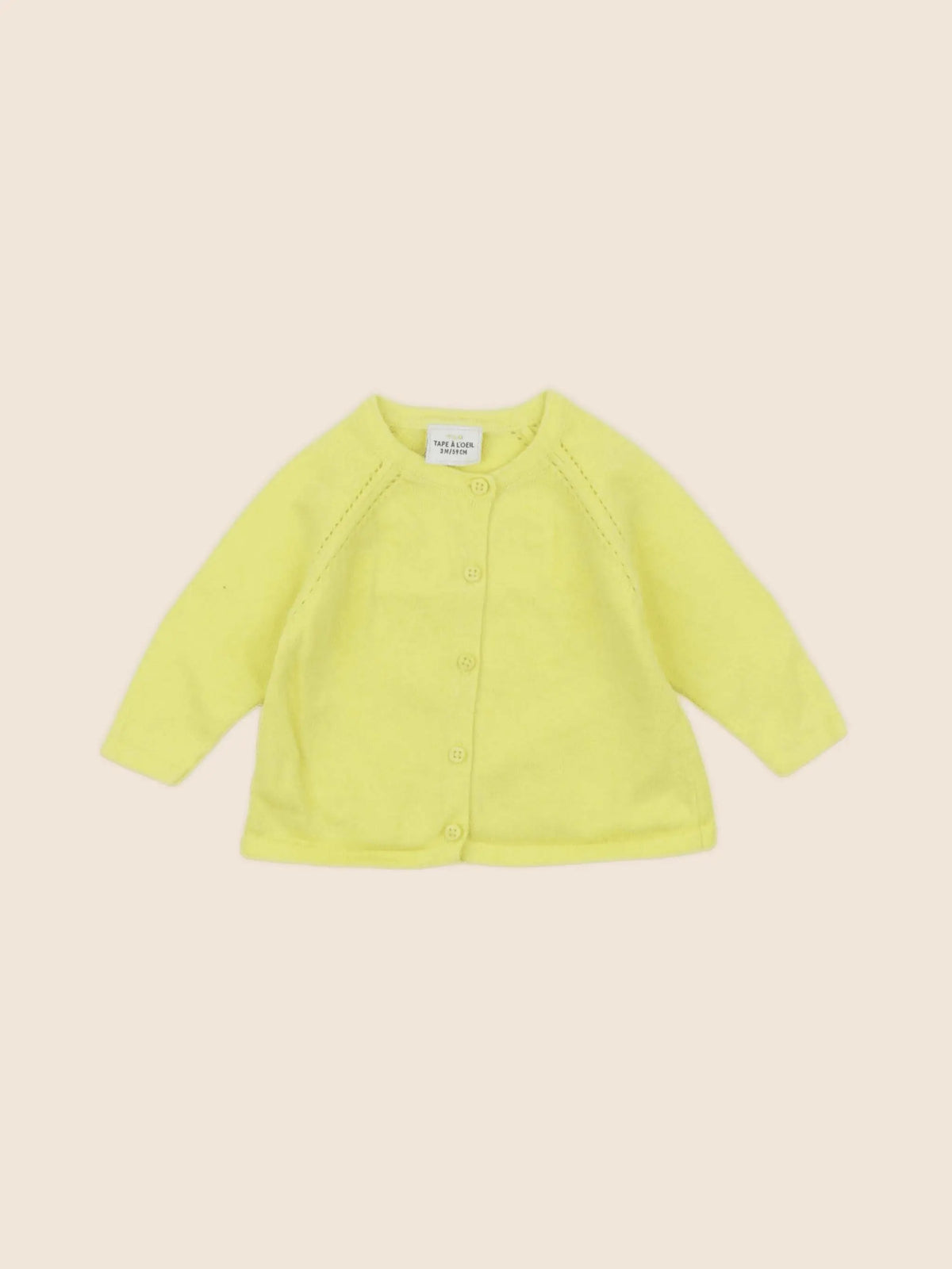 Tape à l'oeil - gilet jaune - 3 mois