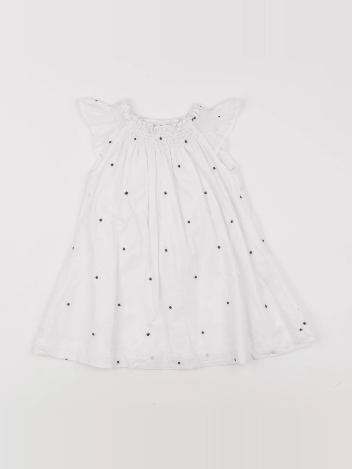 Boutchou - robe blanc - 12 mois