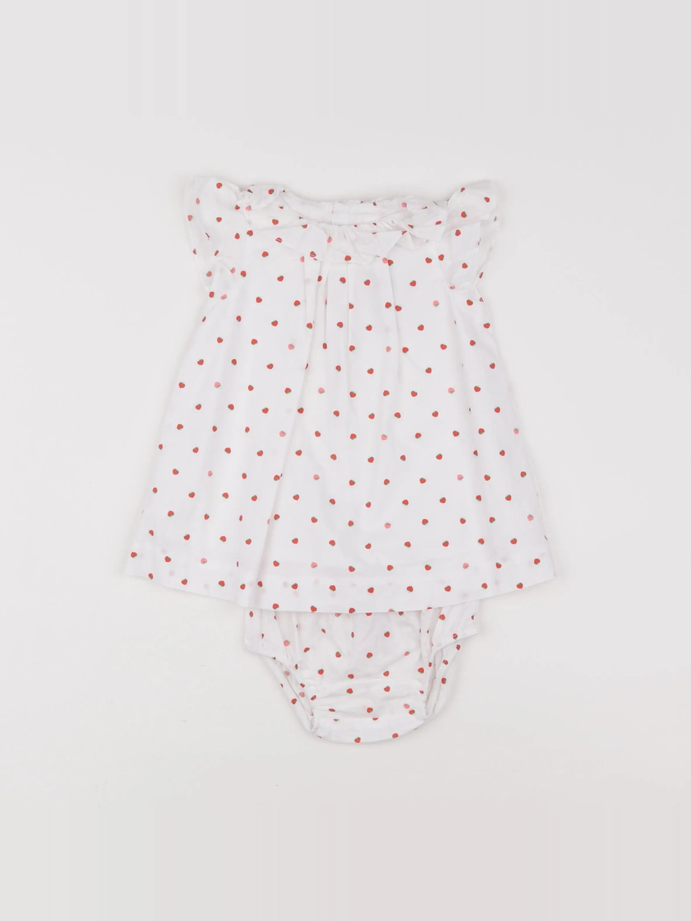 Jacadi - robe blanc - 6 mois