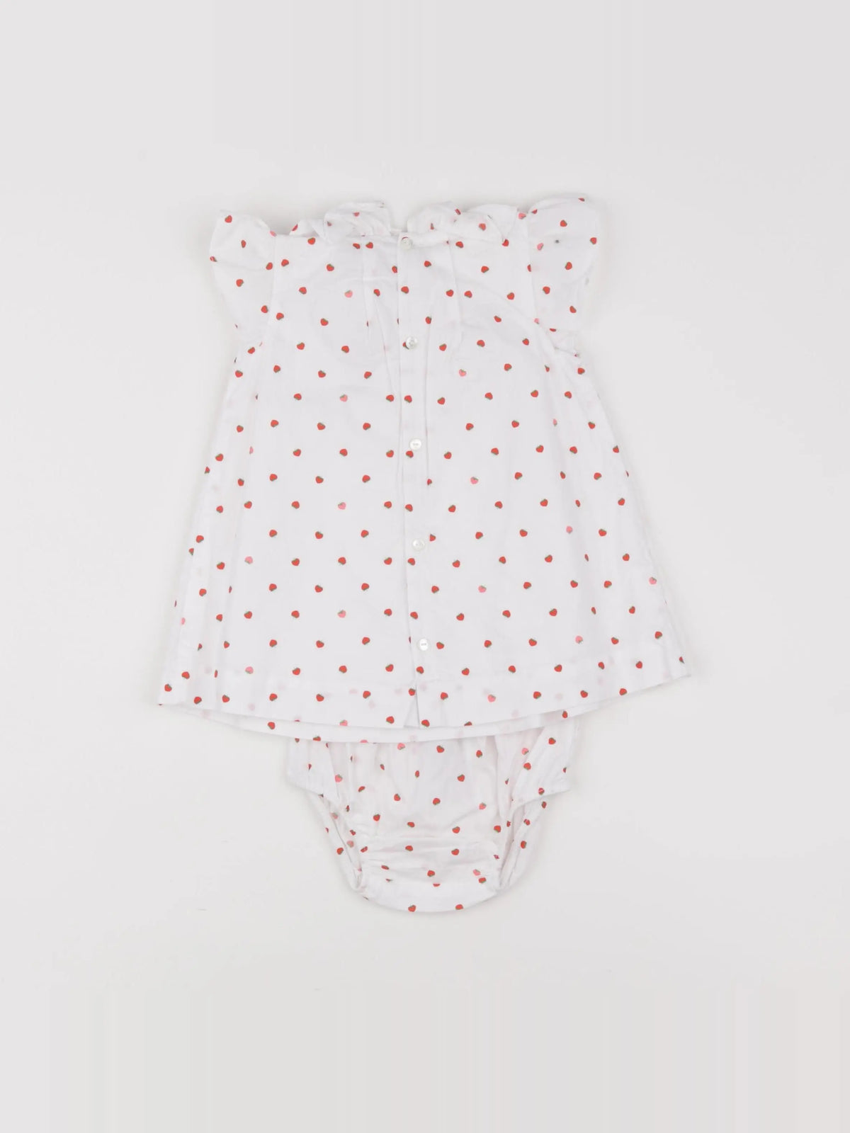 Jacadi - robe blanc - 6 mois