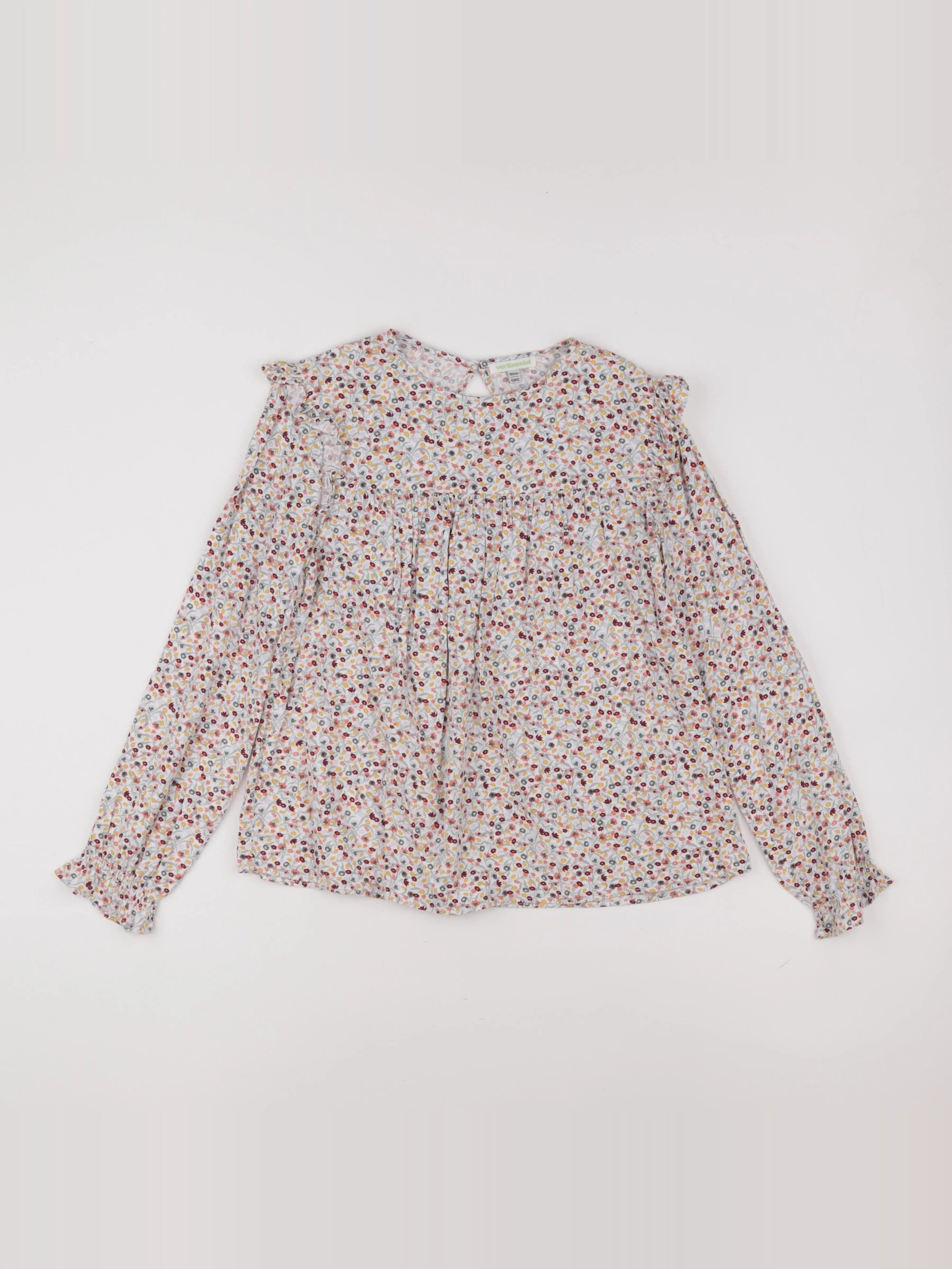 Vertbaudet - blouse multicolore - 12 ans