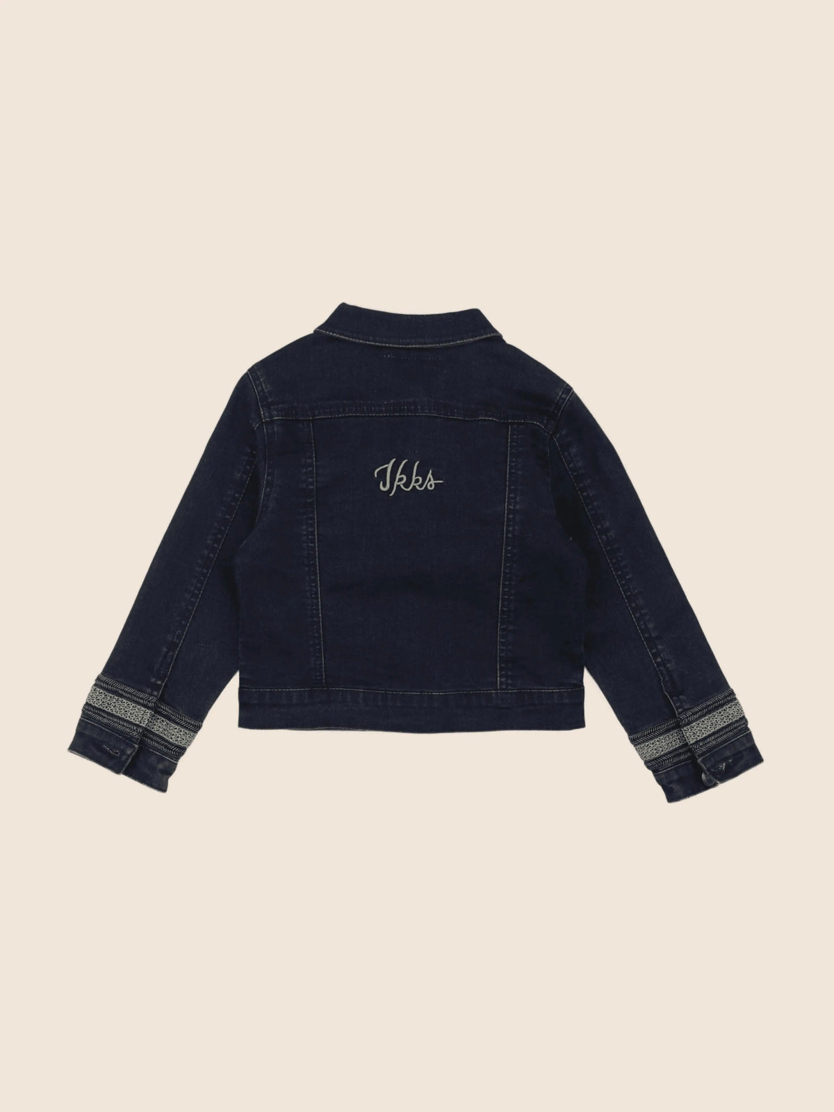 IKKS - veste imprimé au dos bleu - 4 ans