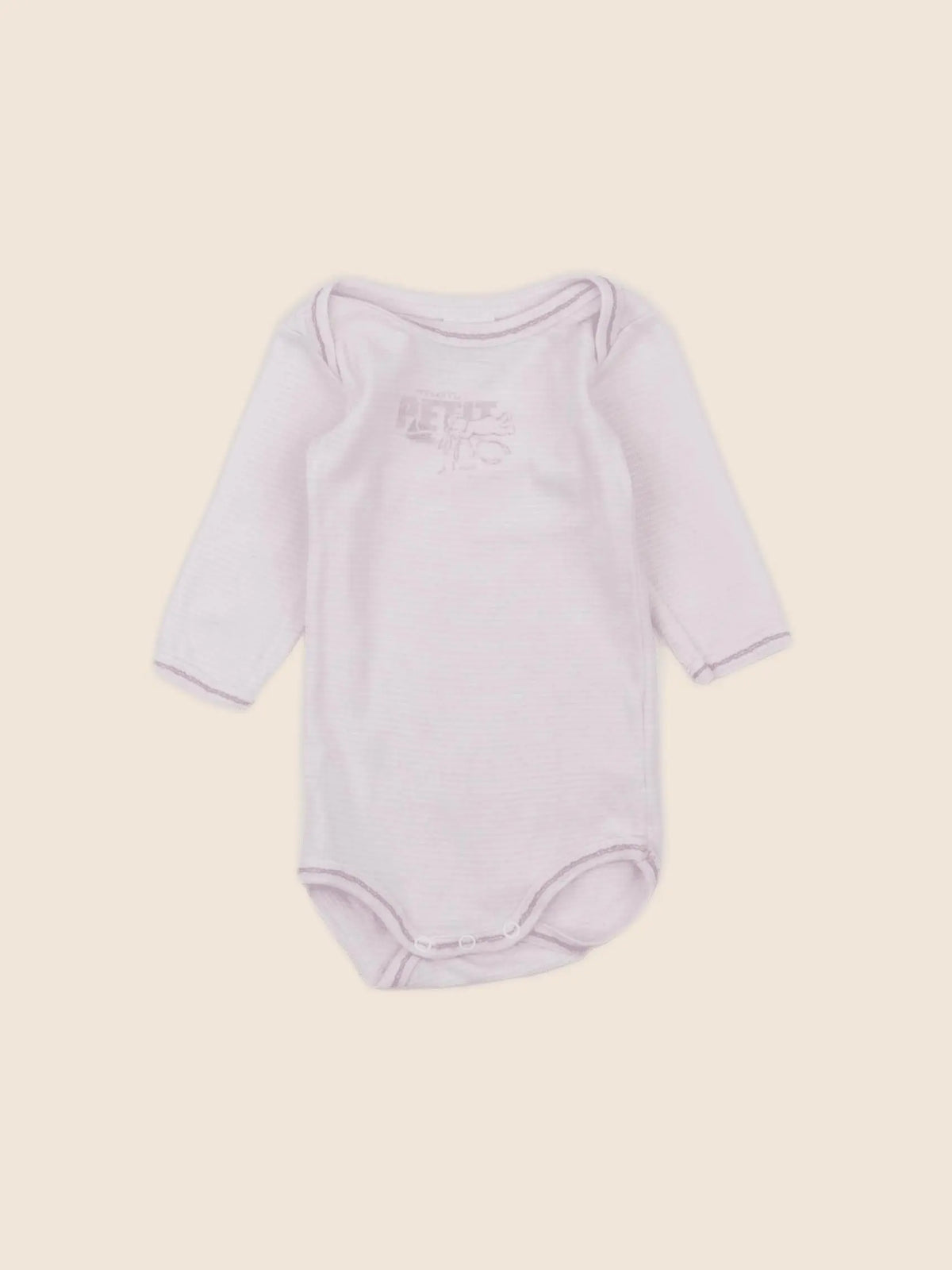 Petit Bateau - body rose - 3 mois
