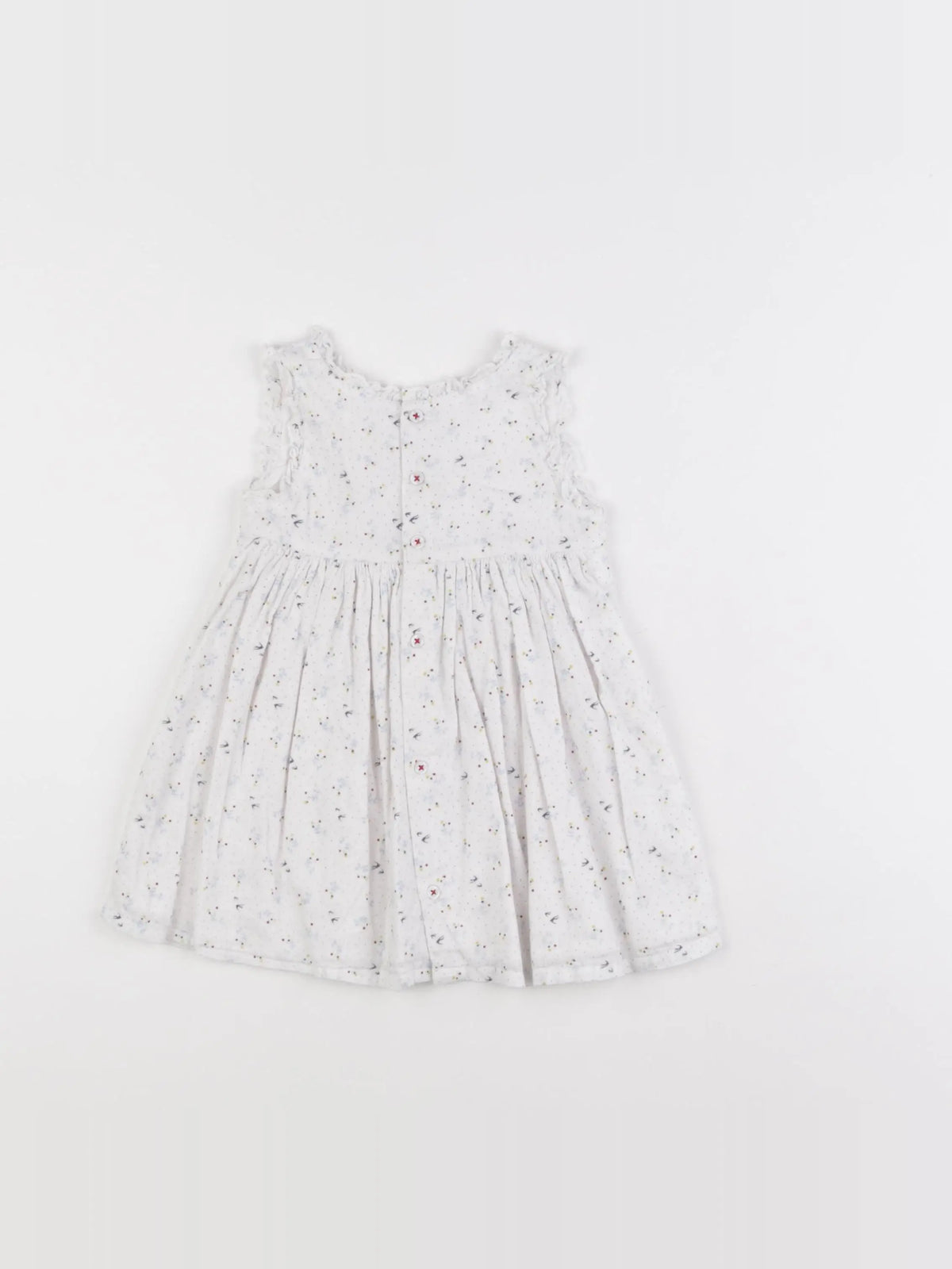 Boutchou - robe blanc - 6 mois
