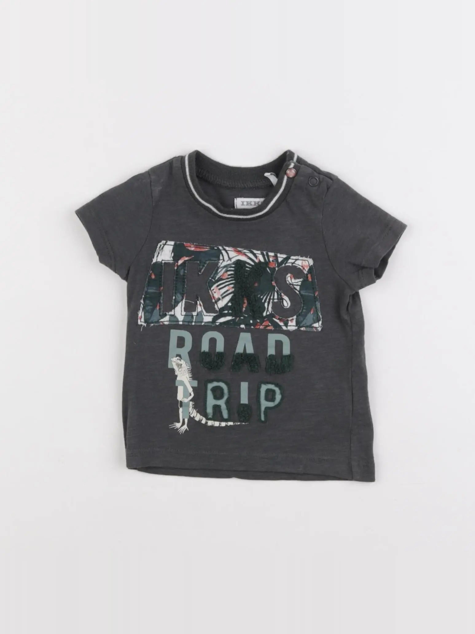 IKKS - tee-shirt gris - 3 mois