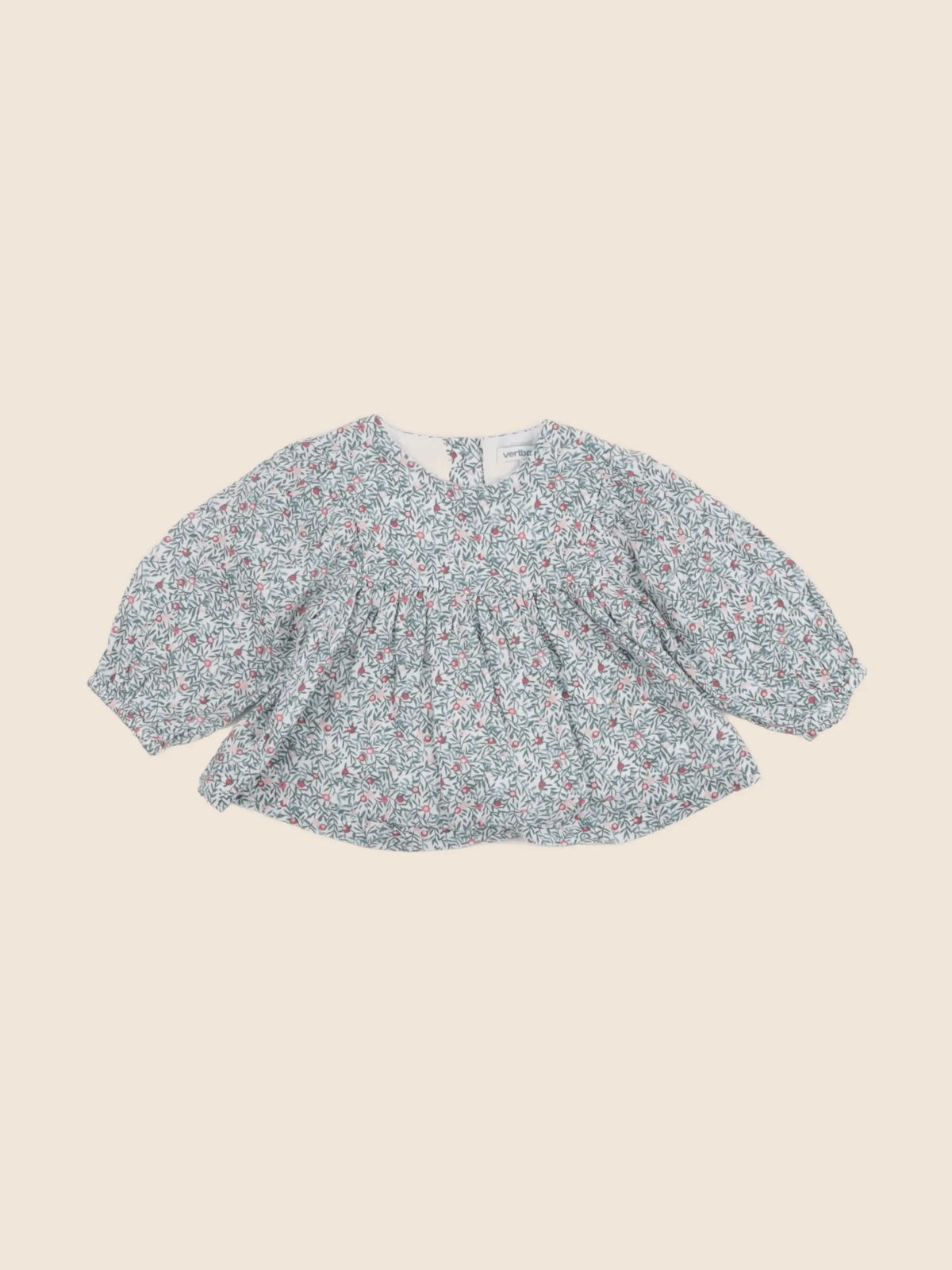 Vertbaudet - blouse vert - 12 mois