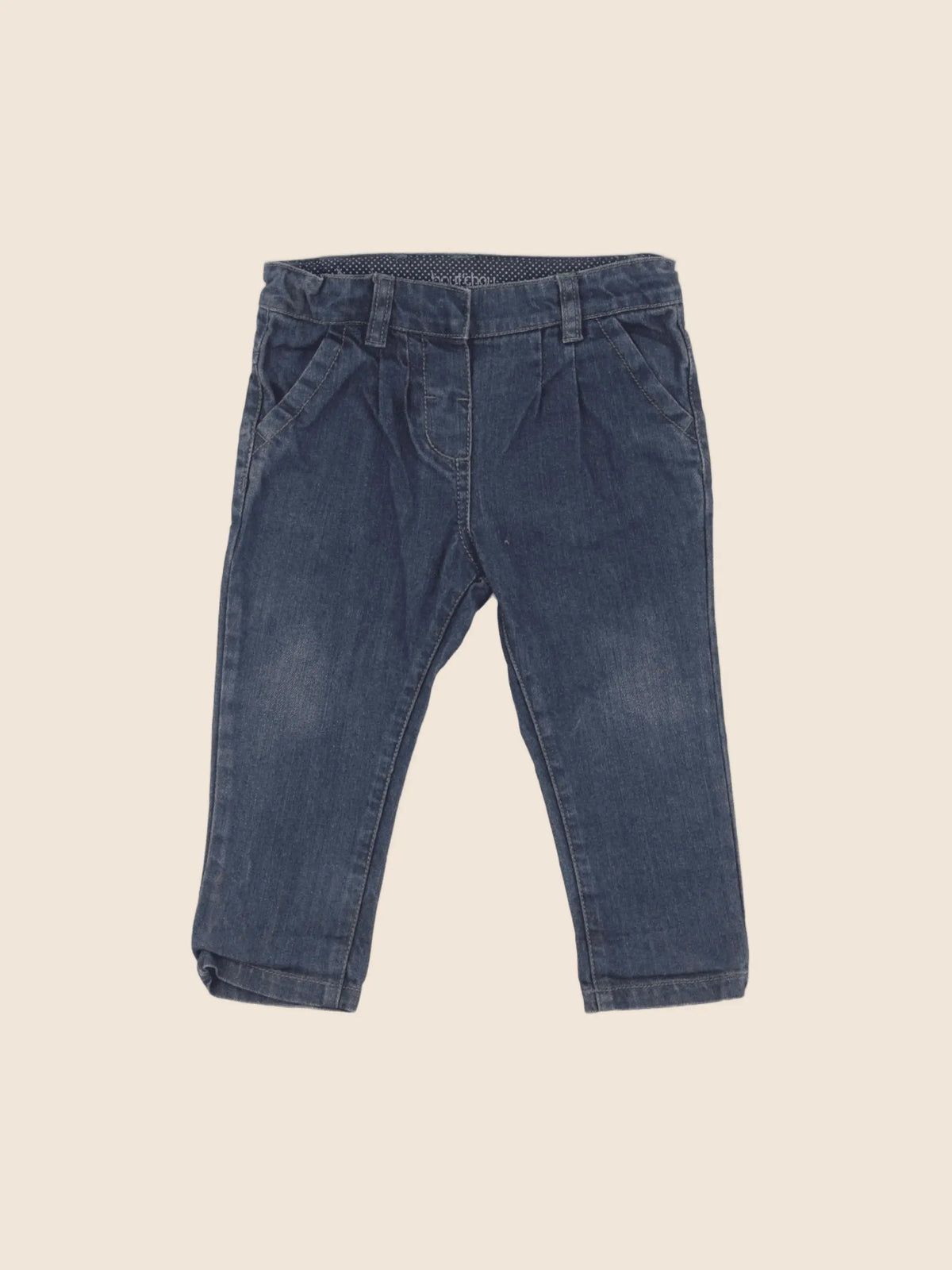 Boutchou - jean bleu - 12 mois