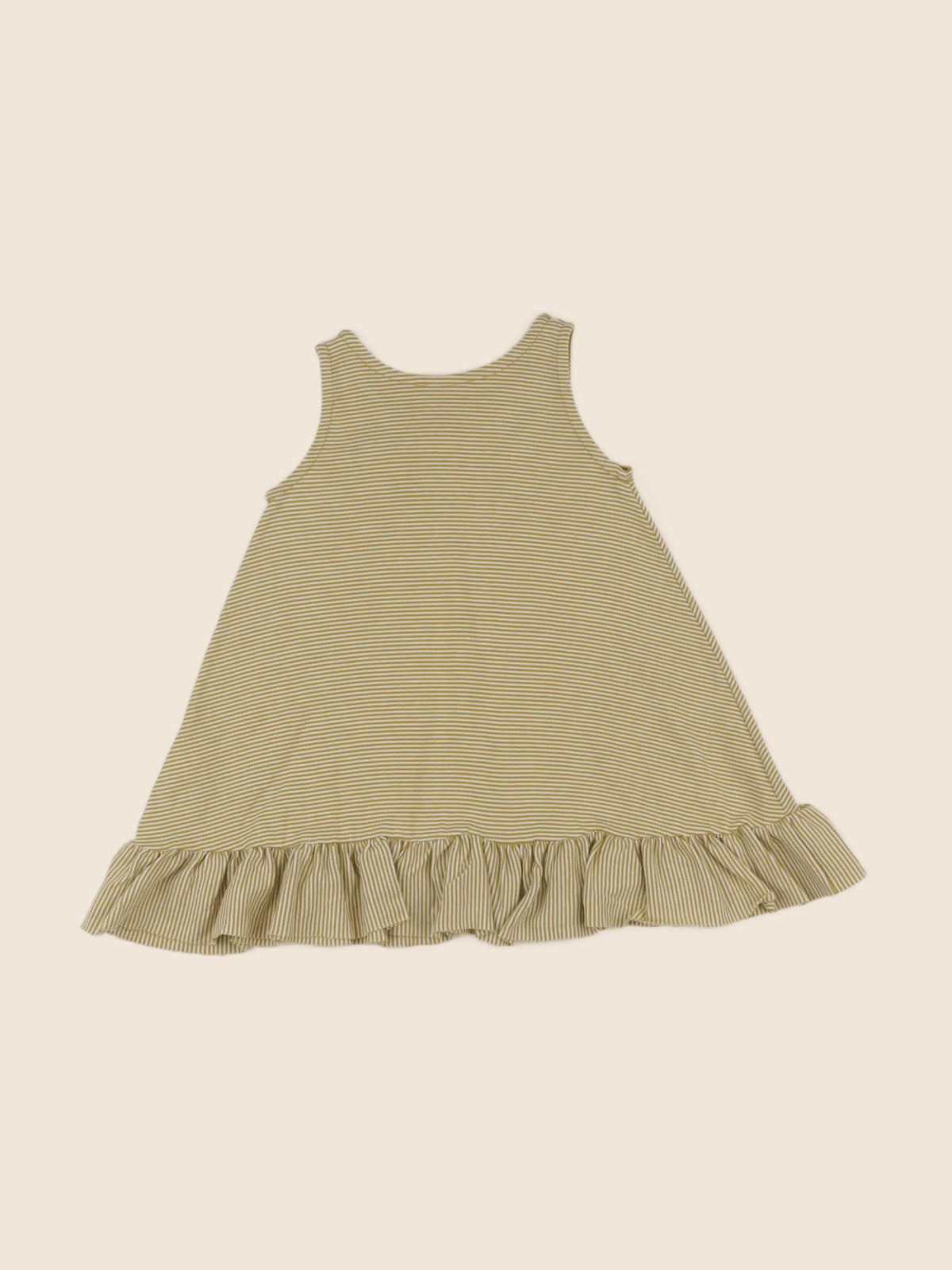 Petit Bateau - robe jaune - 18 mois