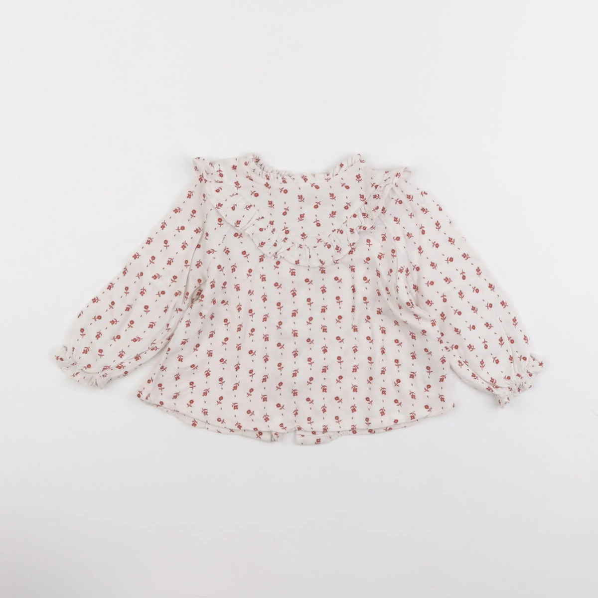 Vertbaudet - blouse beige - 12 mois