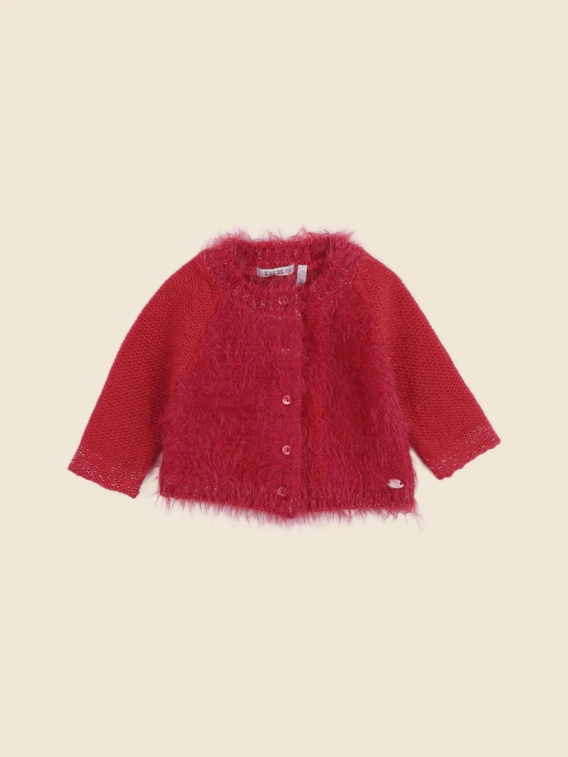 IKKS - gilet rose - 3 mois