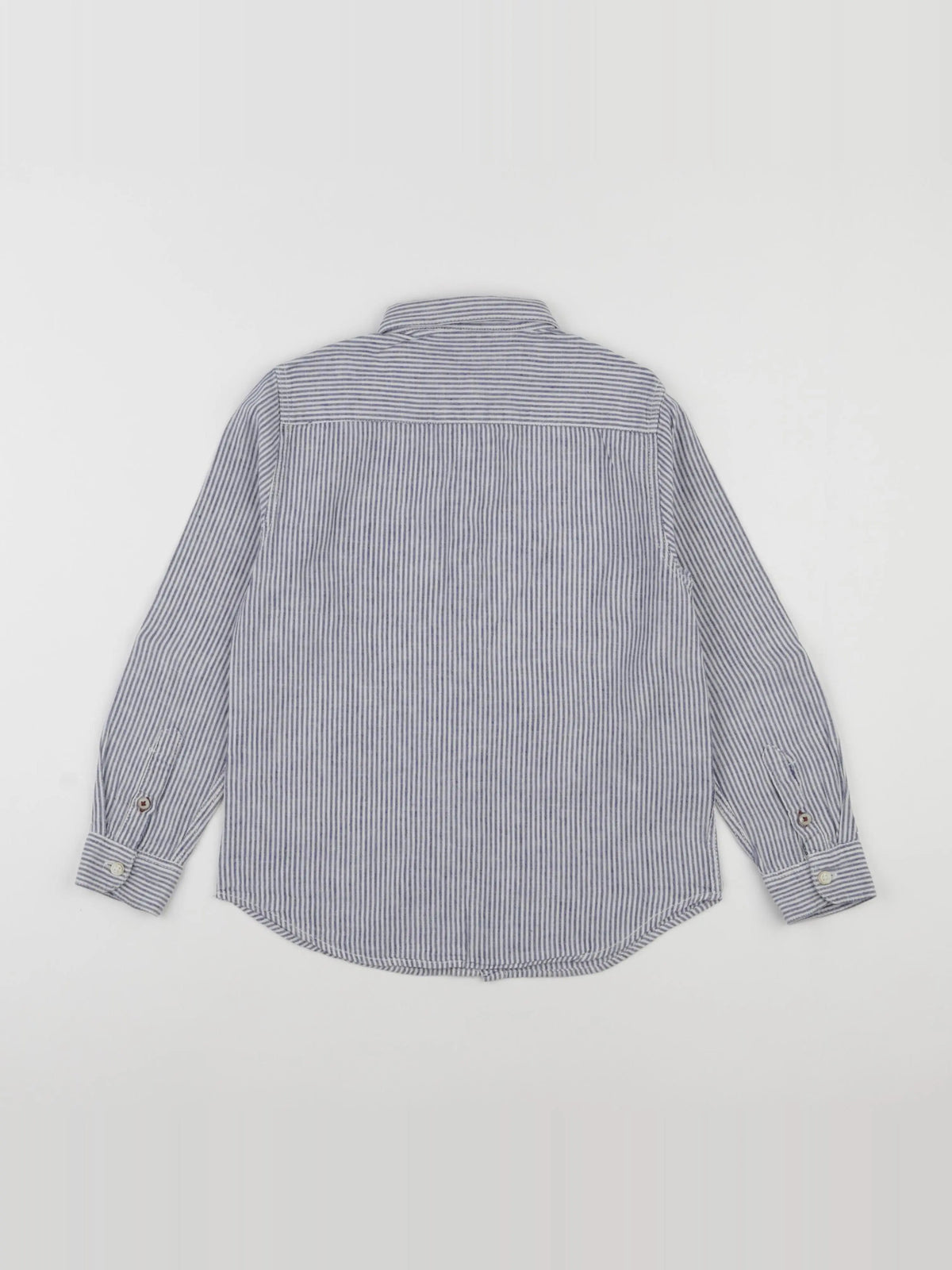 Zara - chemise bleu, blanc - 8 ans