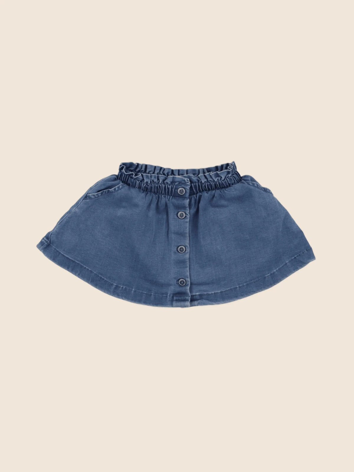 Vertbaudet - jupe bleu - 18 mois