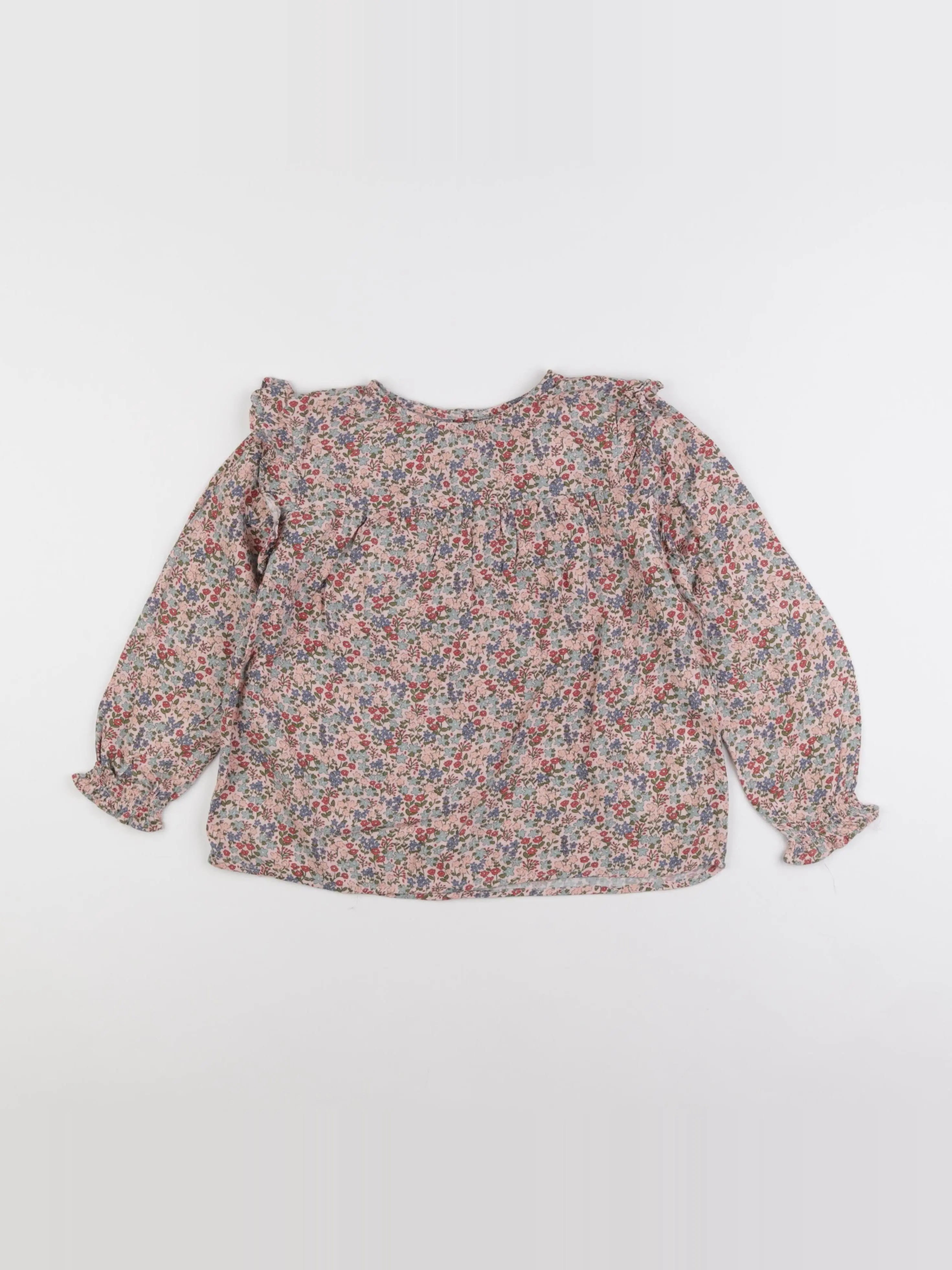 Vertbaudet - blouse multicolore - 8 ans