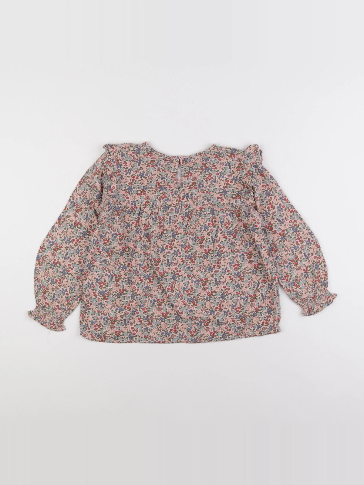 Vertbaudet - blouse multicolore - 8 ans