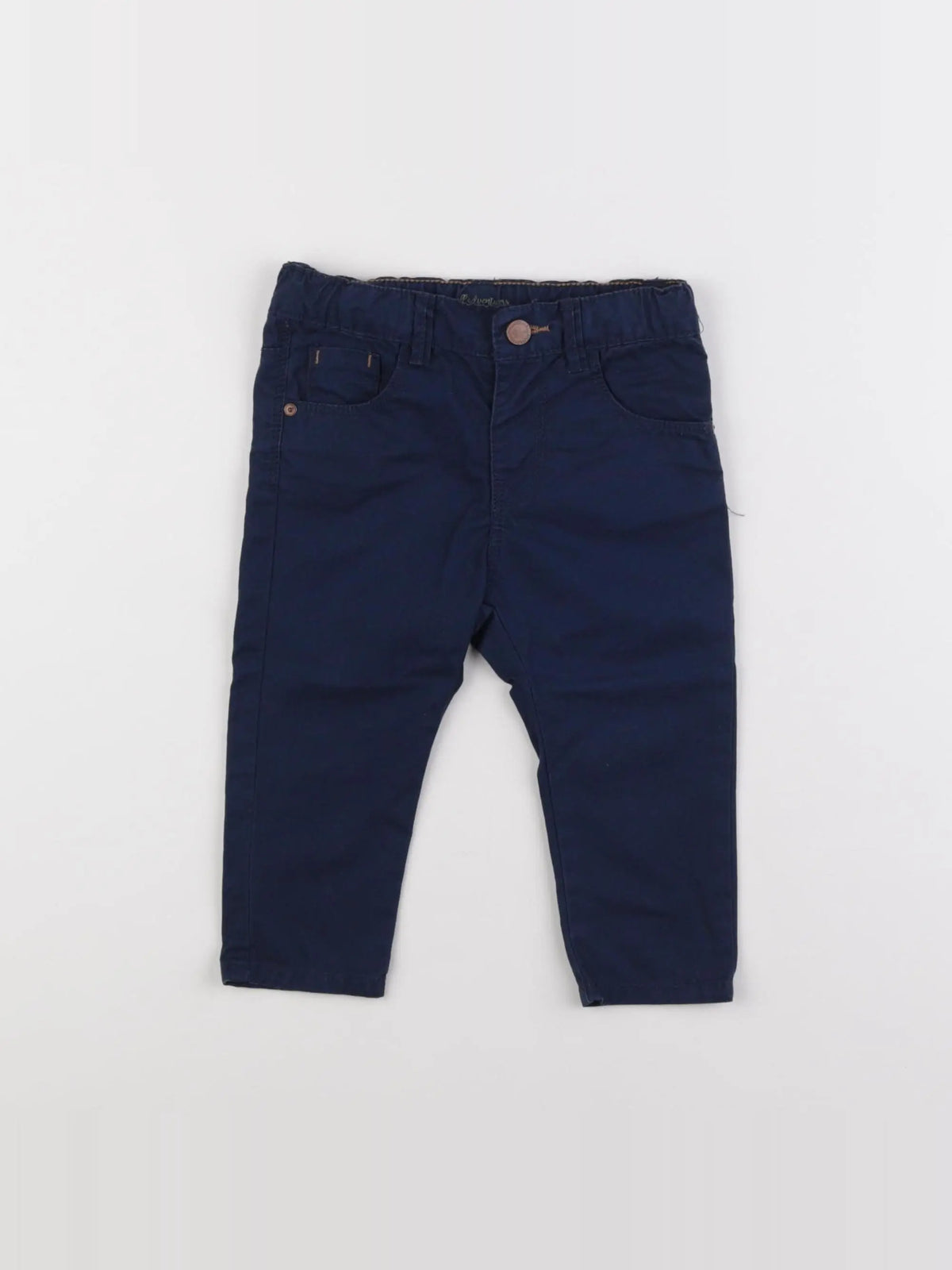 Zara - pantalon bleu - 9/12 mois