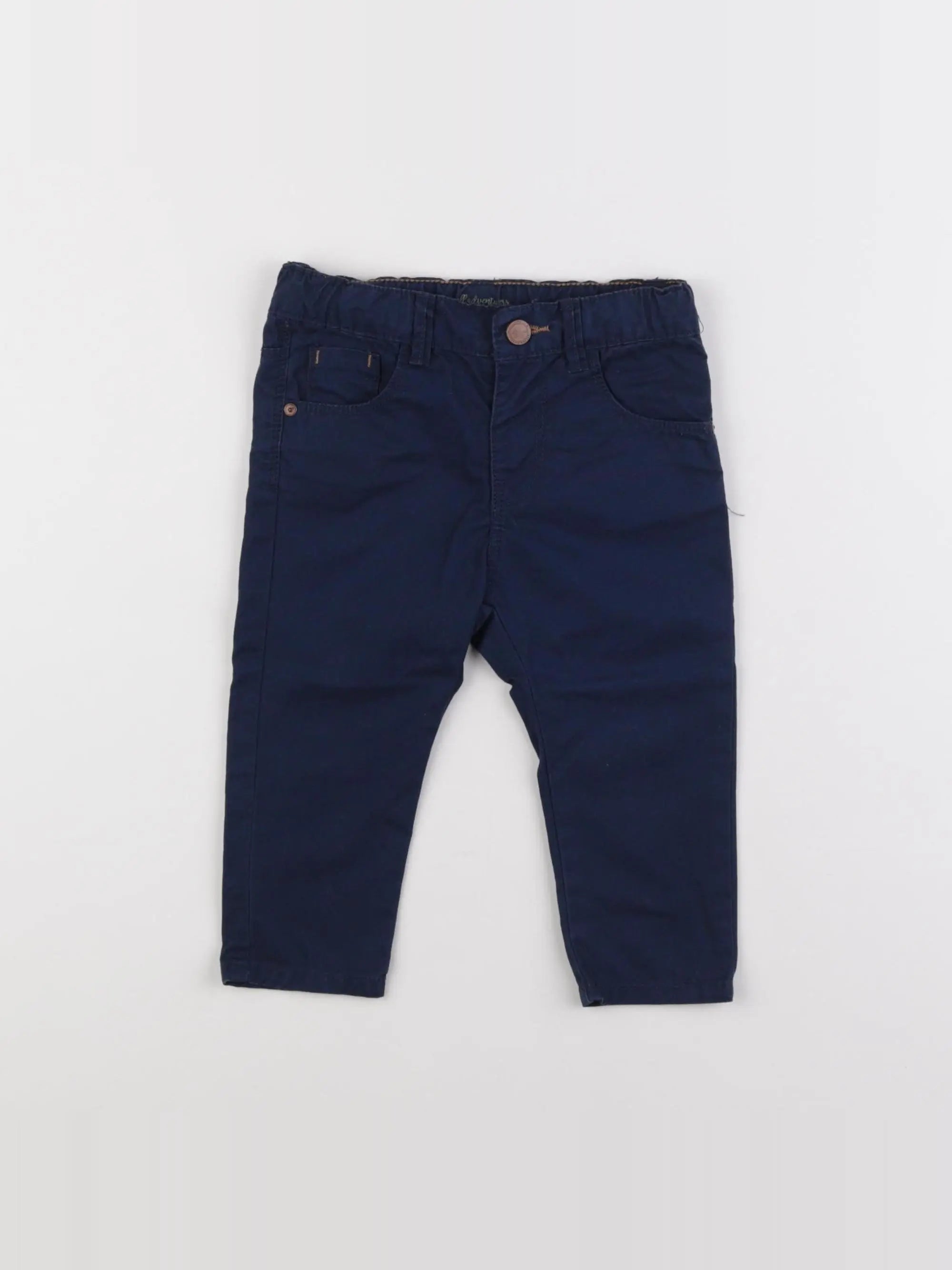 Zara - pantalon bleu - 9/12 mois
