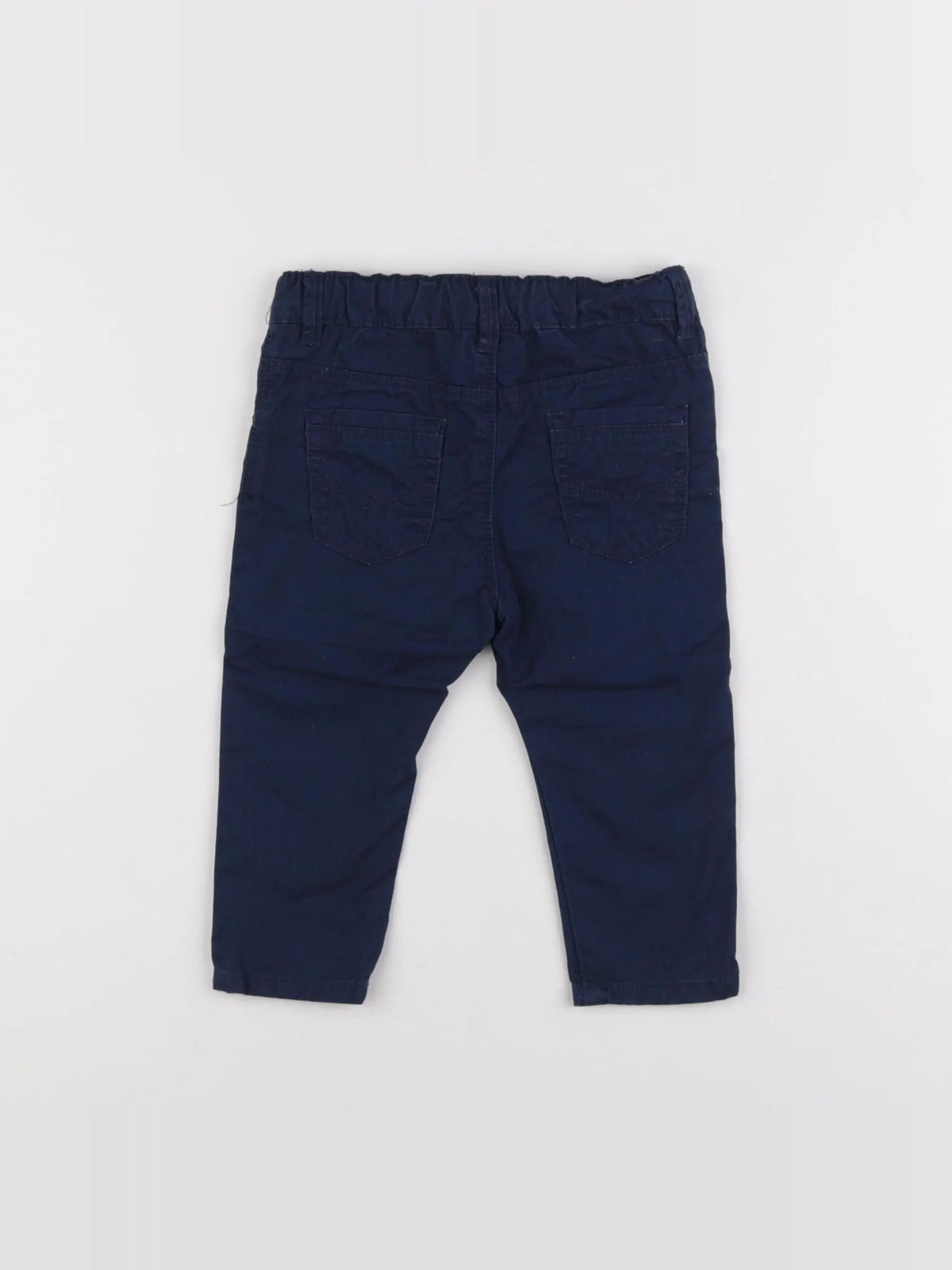 Zara - pantalon bleu - 9/12 mois
