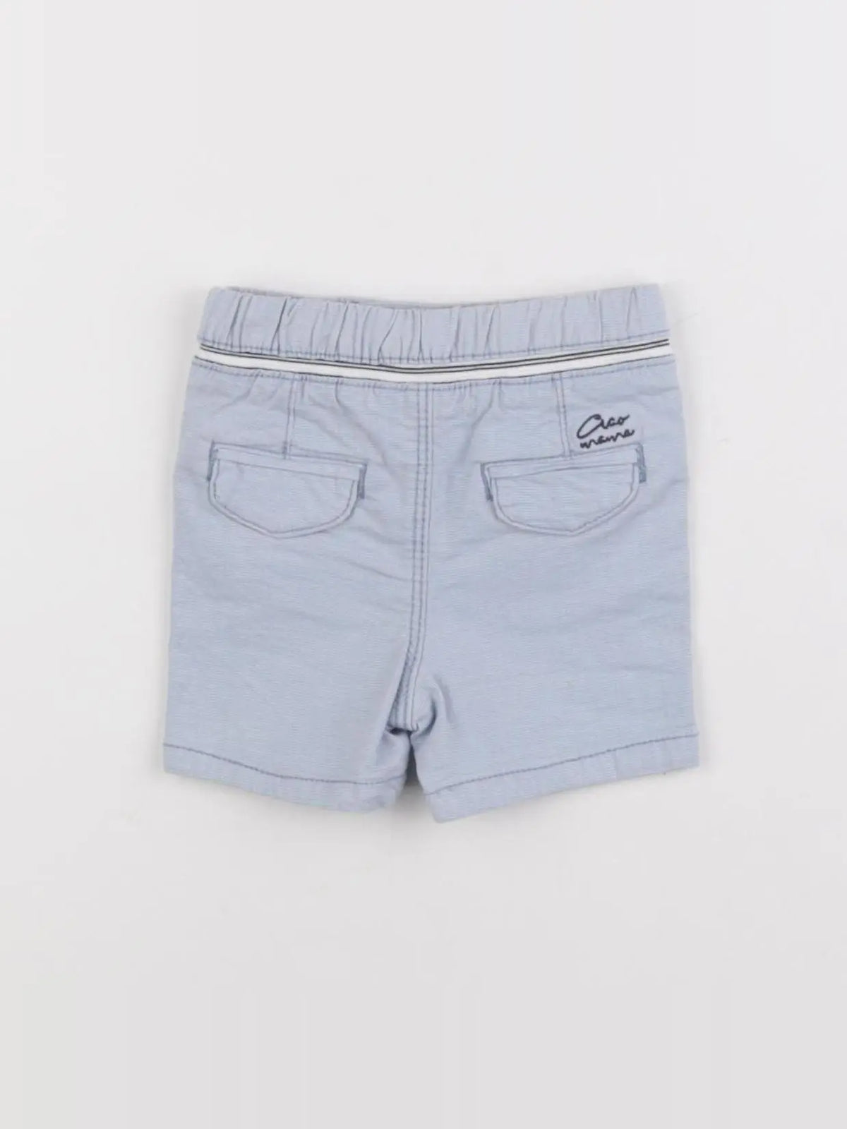 Tape à l'oeil - short bleu - 3 mois