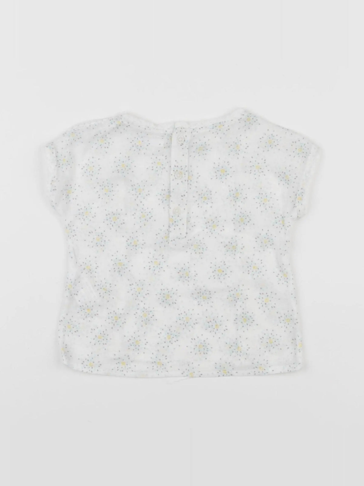 Boutchou - blouse blanc - 12 mois