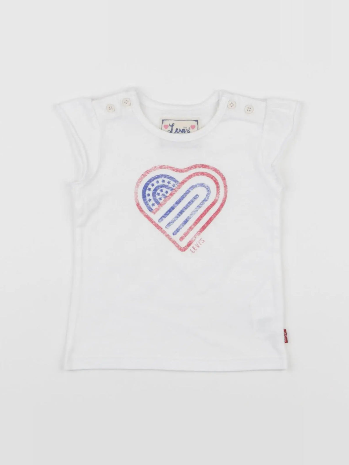 Levi's - tee-shirt blanc - 6 mois