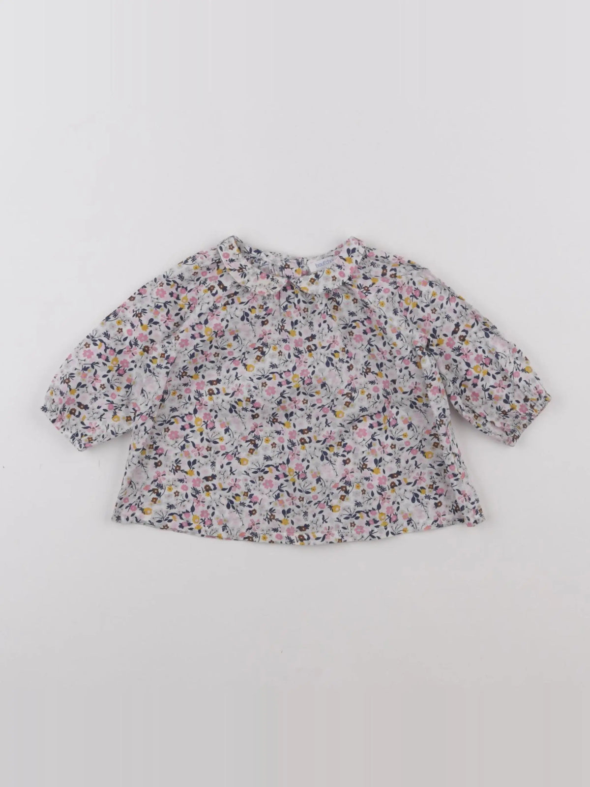 Boutchou - blouse multicolore - 3 mois