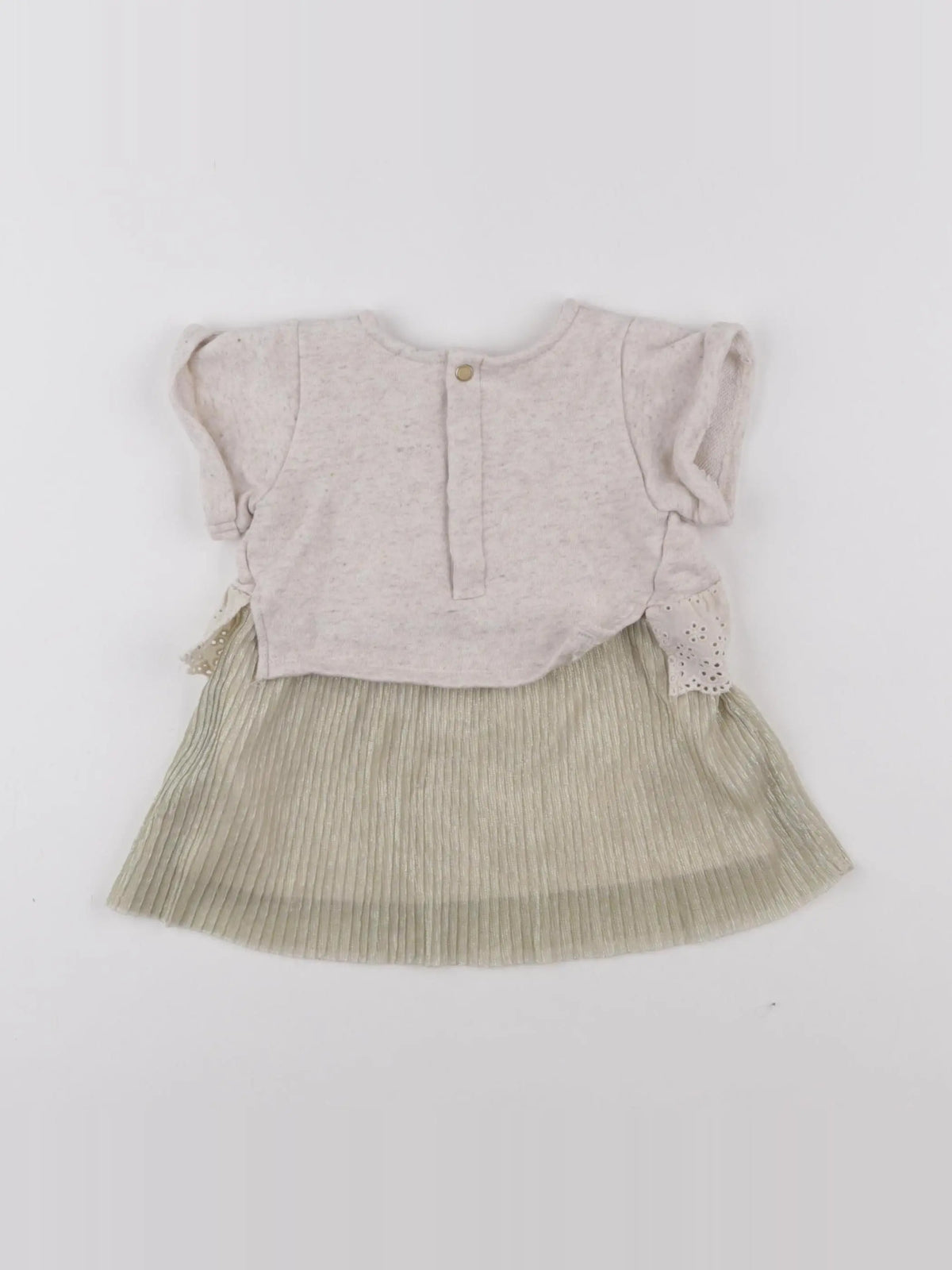 IKKS - robe or, beige - 6 mois