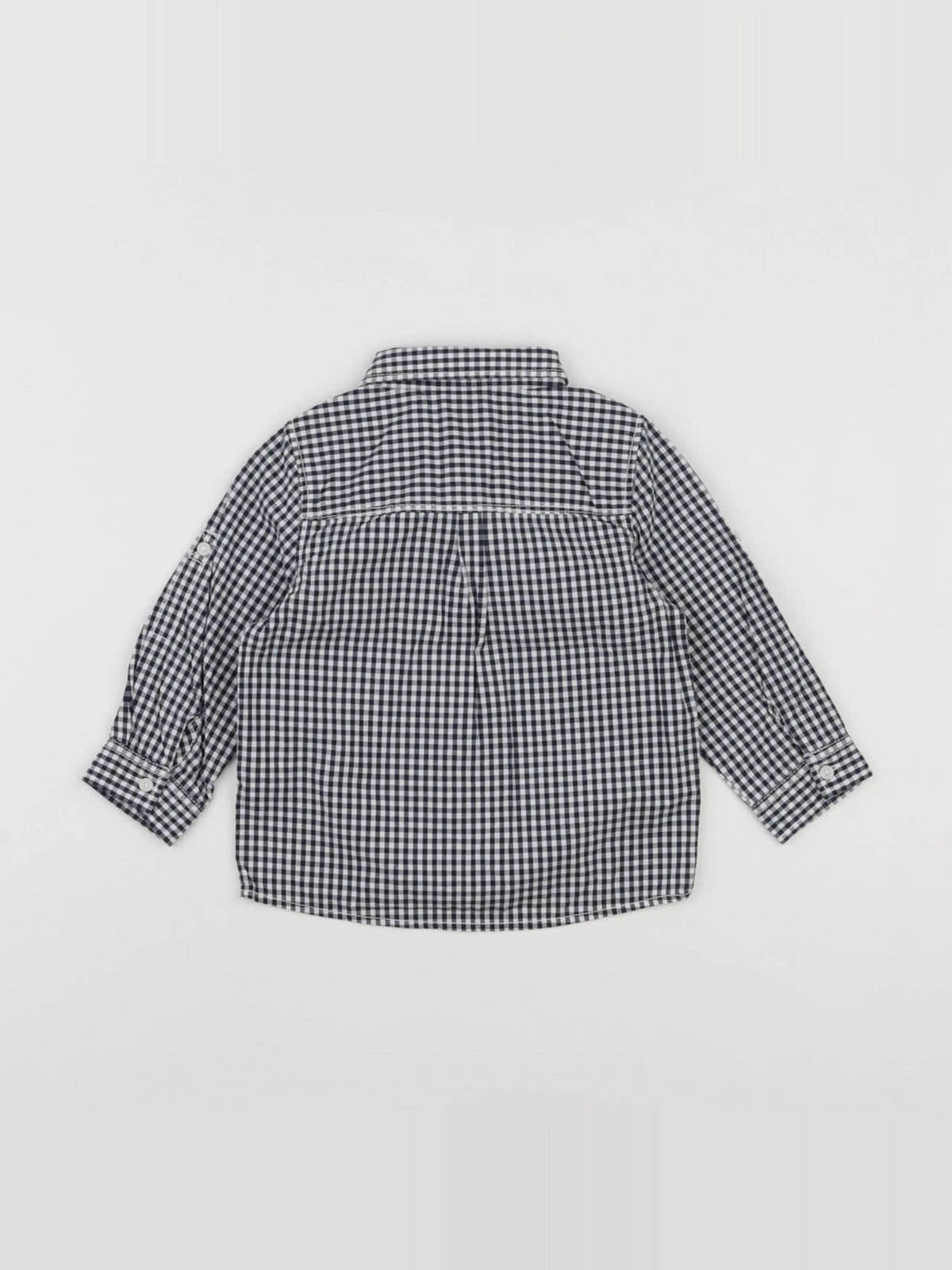 Tape à l'oeil - chemise blanc, noir - 18 mois