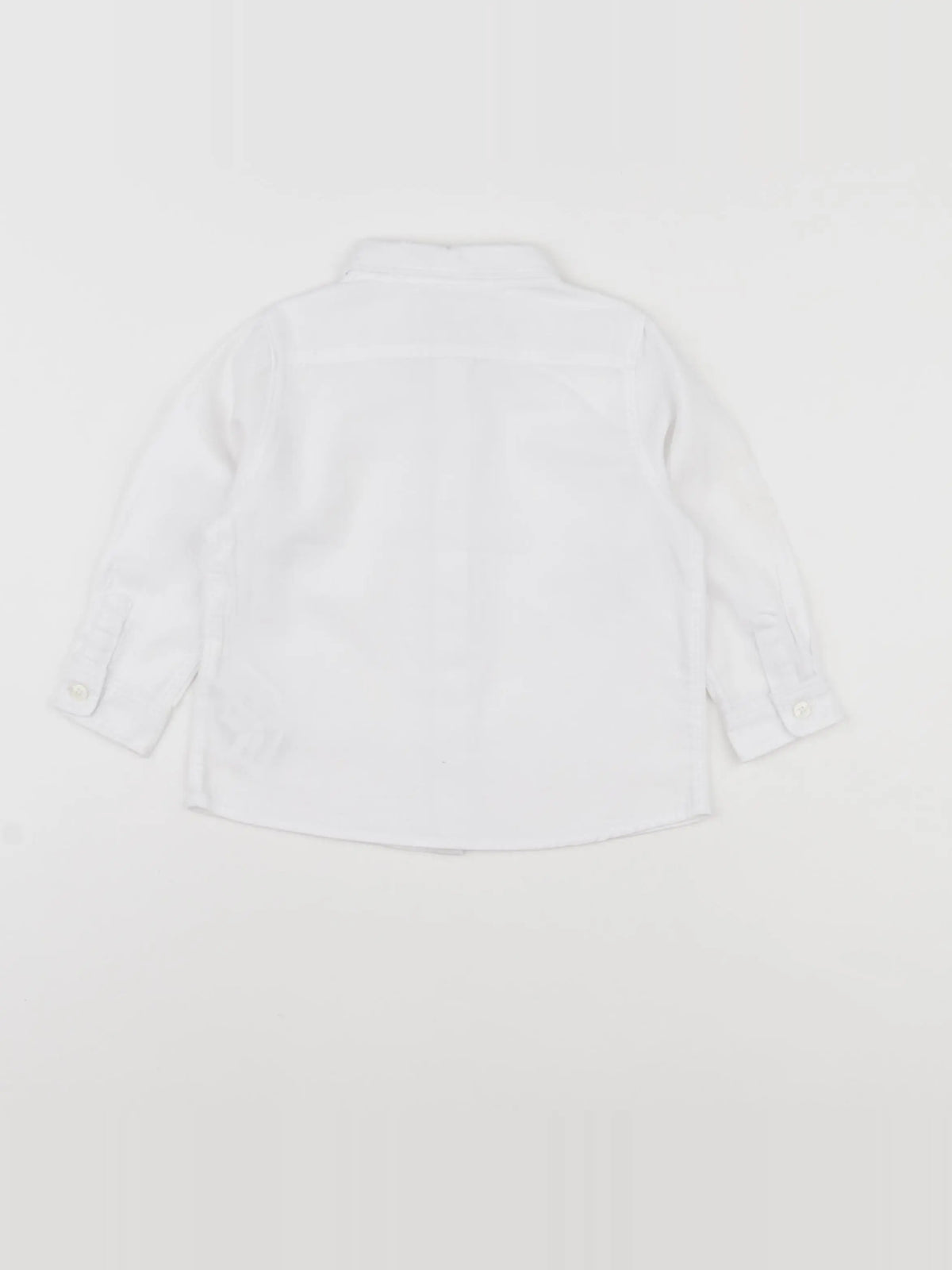 Zara - chemise blanc - 12/18 mois
