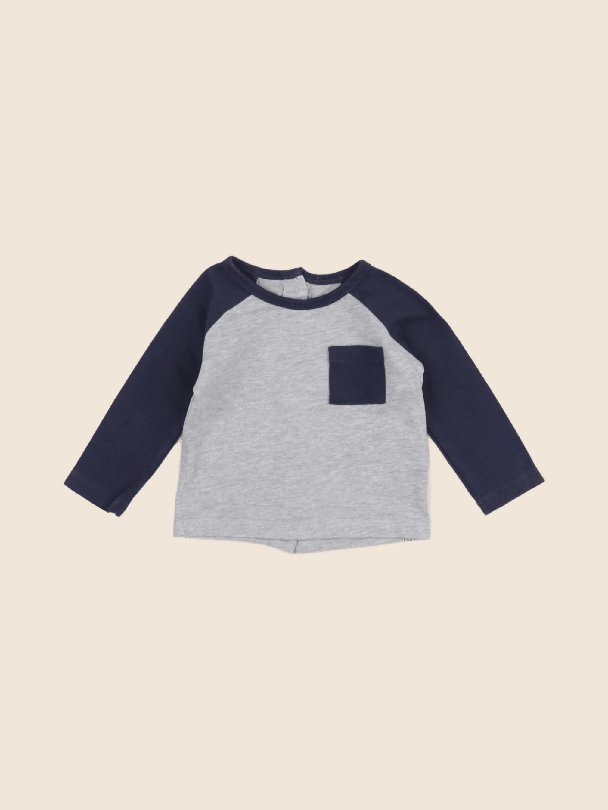 Vertbaudet - tee-shirt gris - 3 mois