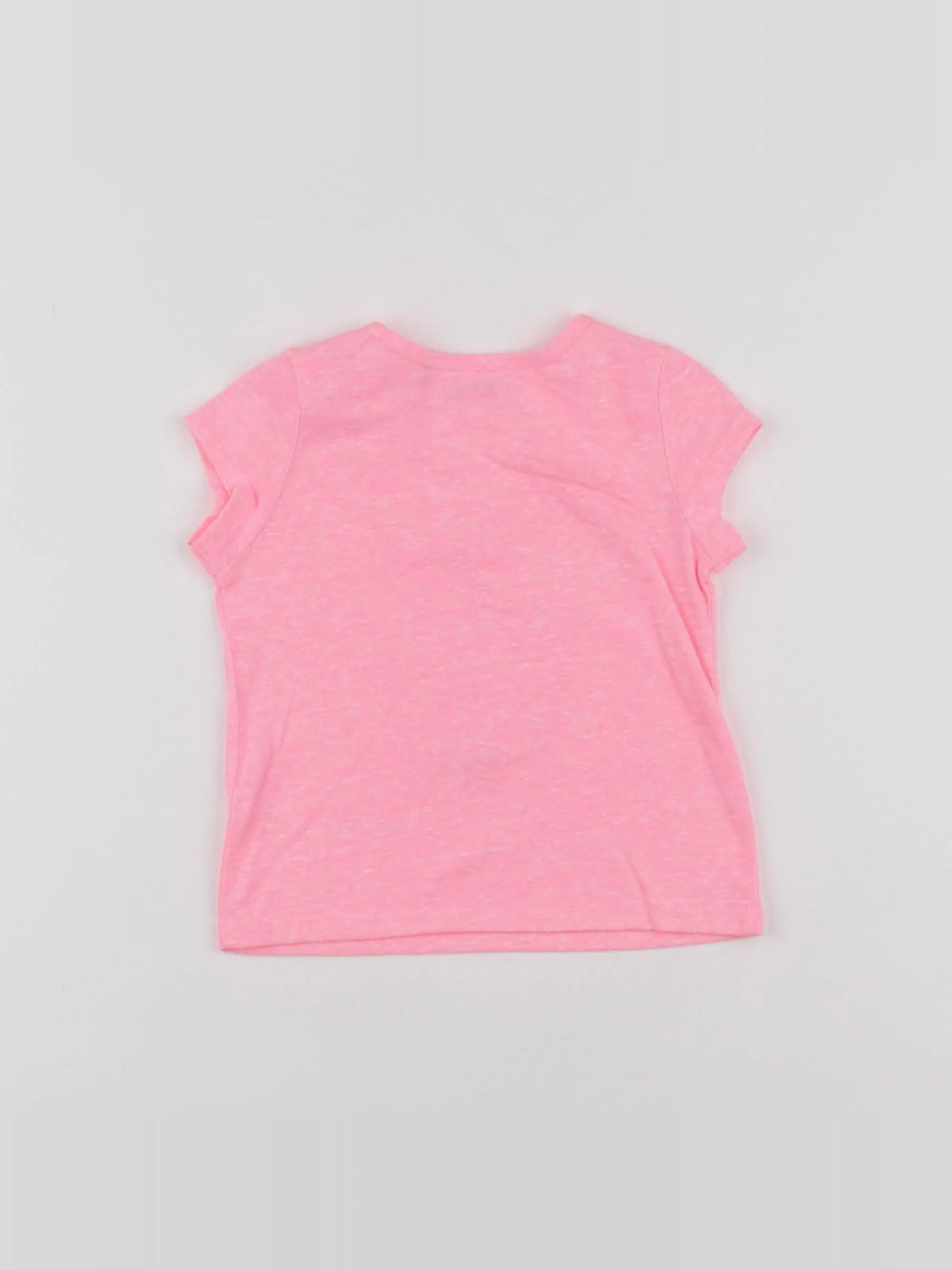 IKKS - tee-shirt rose fluo - 6 mois