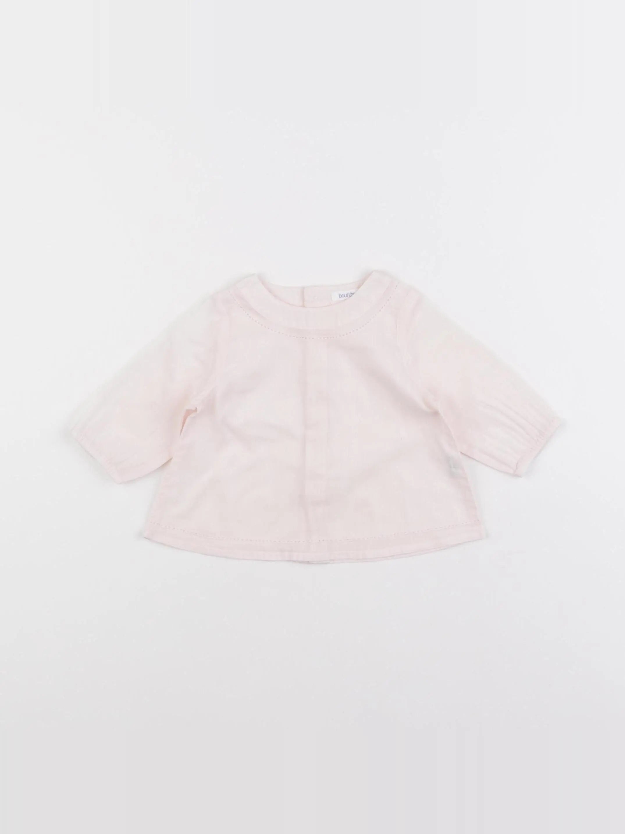 Boutchou - blouse rose - 3 mois