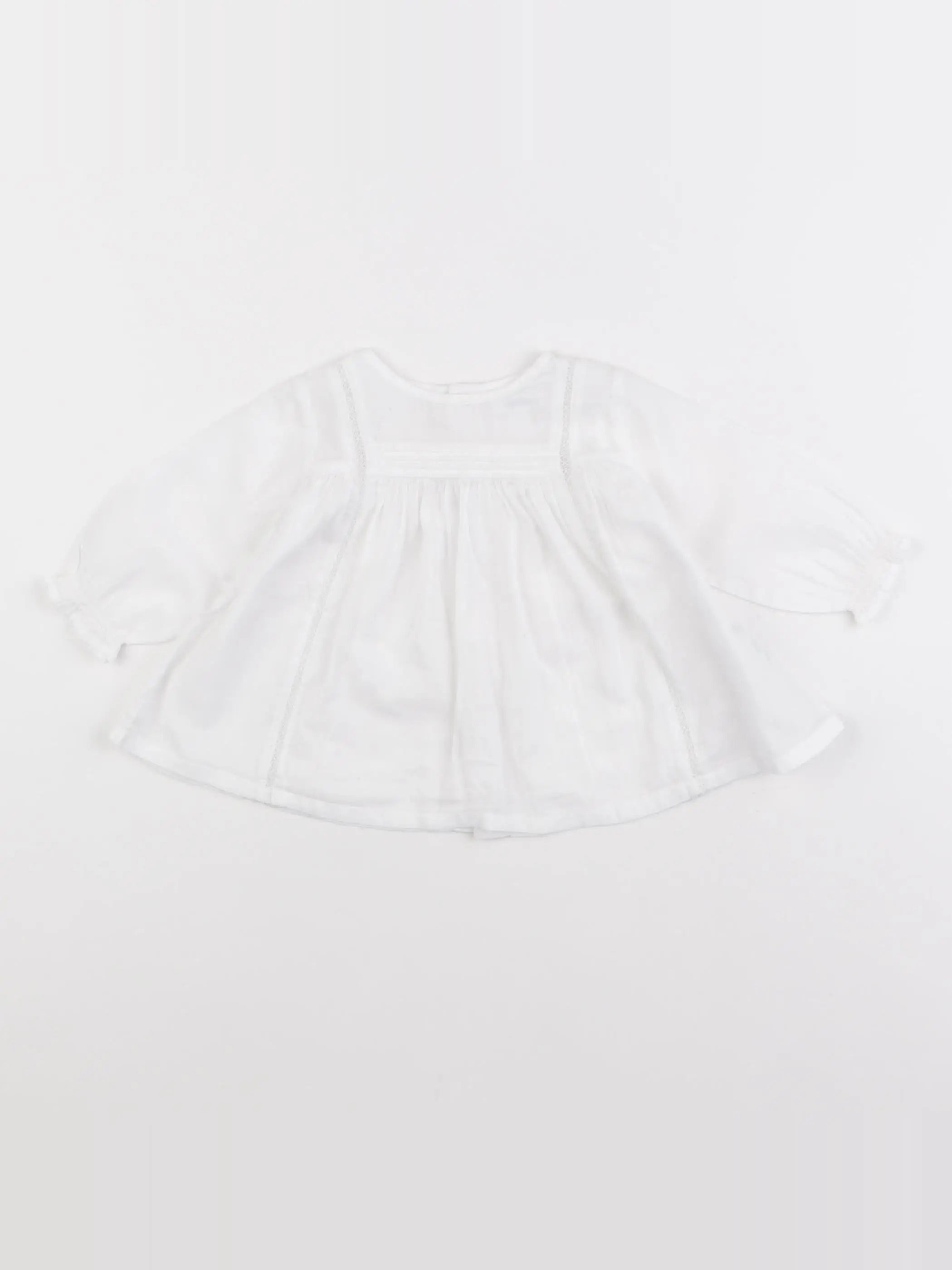 Boutchou - blouse blanc - 6 mois