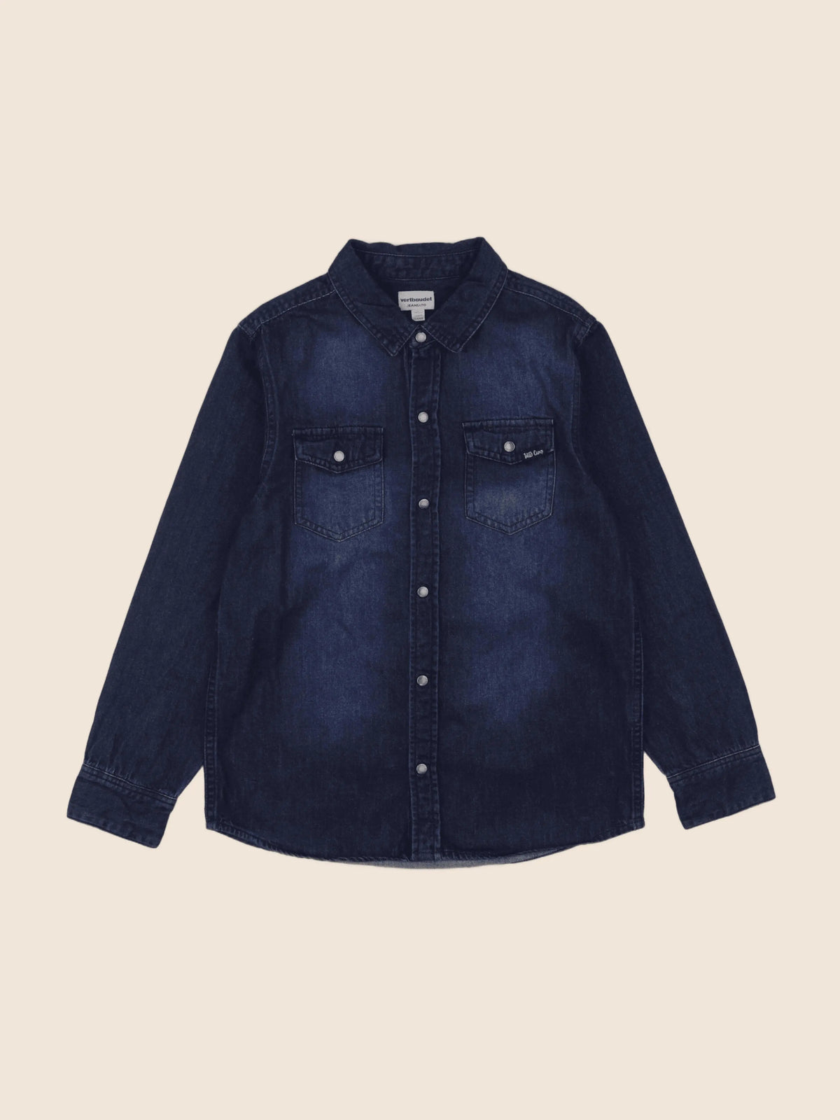Vertbaudet - chemise bleu - 10 ans